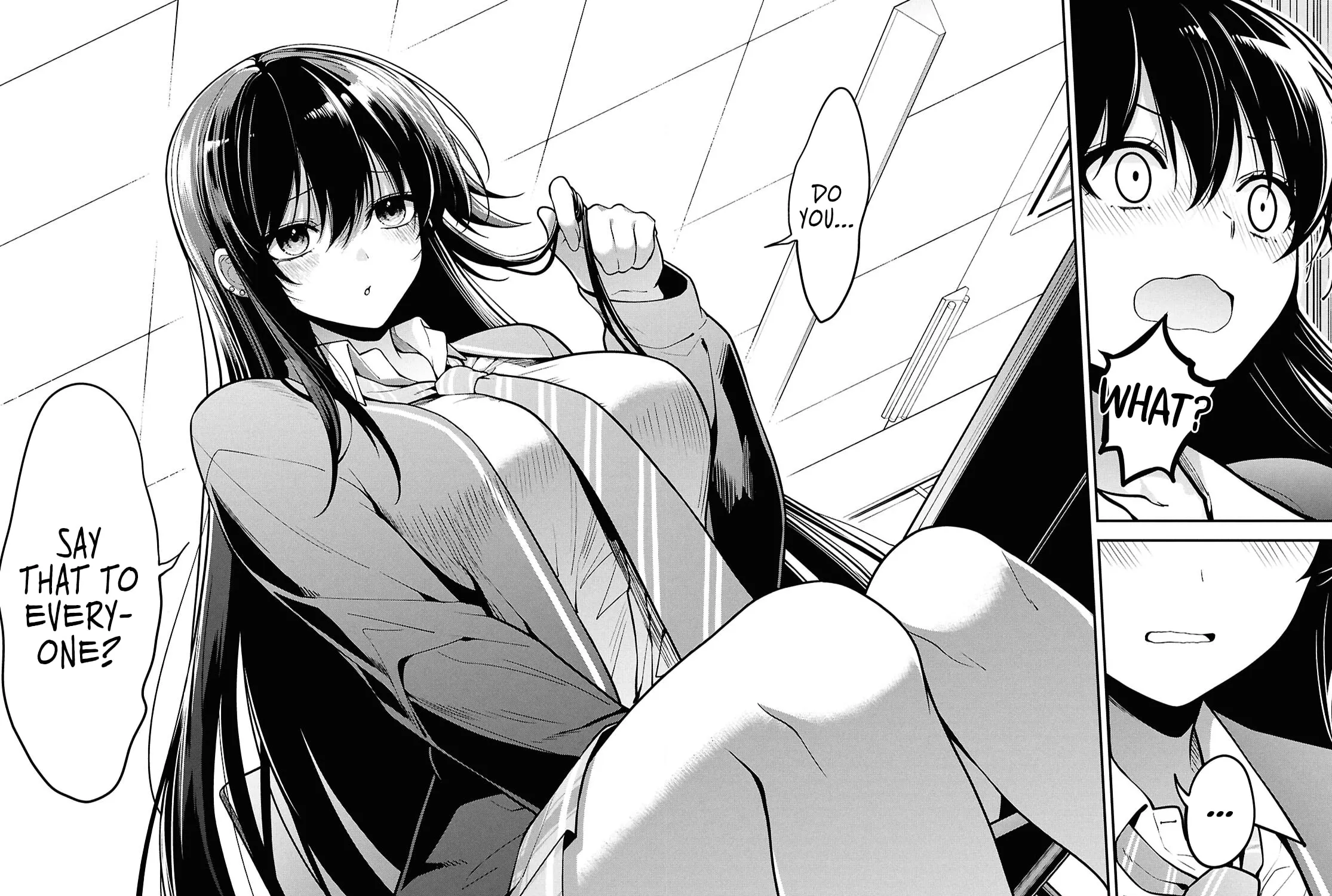 The Yankee Shimizu-san Sitting Next to Me Has Dyed Her Hair Black Chapter 1 page 53 - 