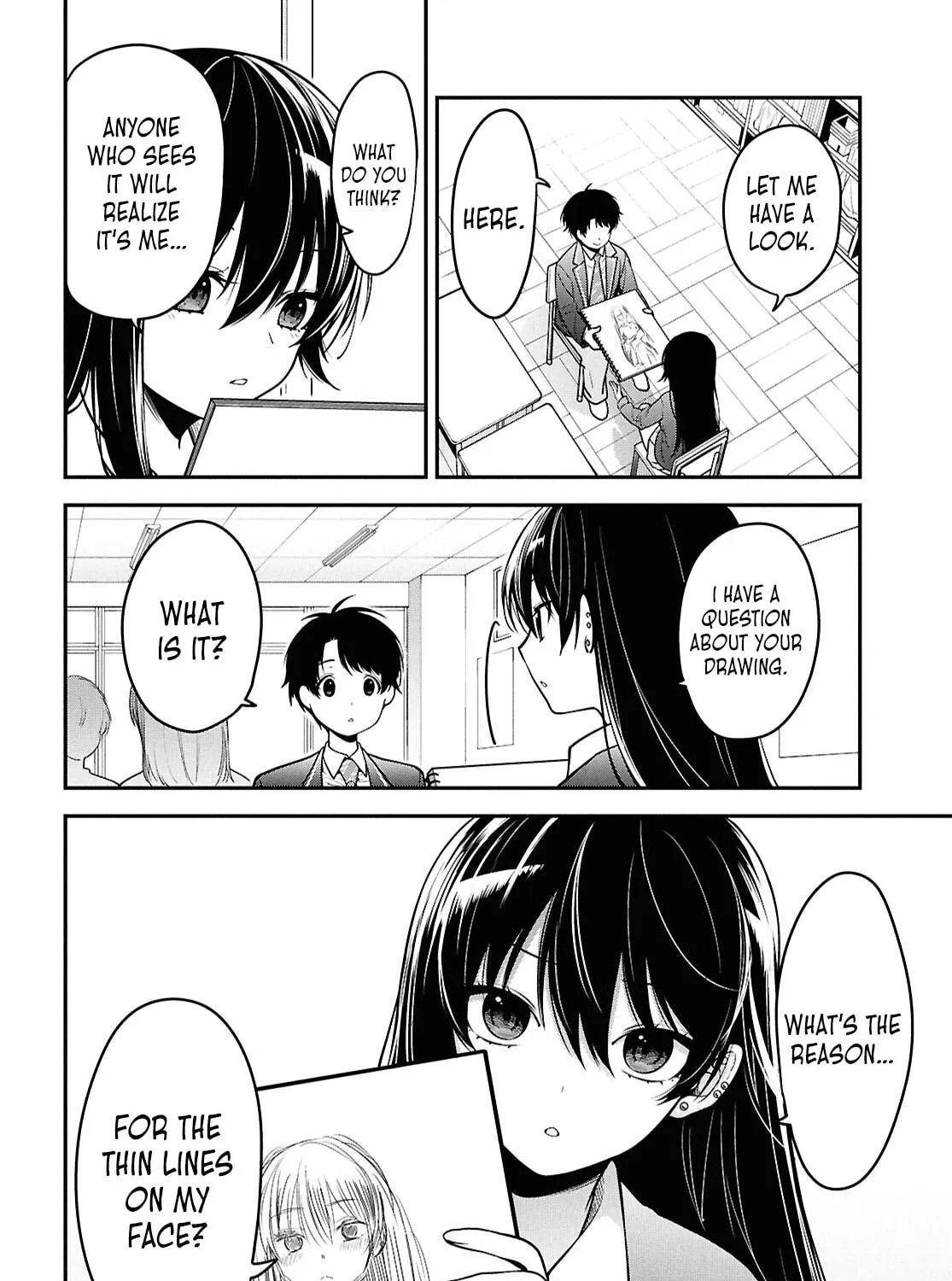 The Yankee Shimizu-san Sitting Next to Me Has Dyed Her Hair Black Chapter 1 page 59 - 