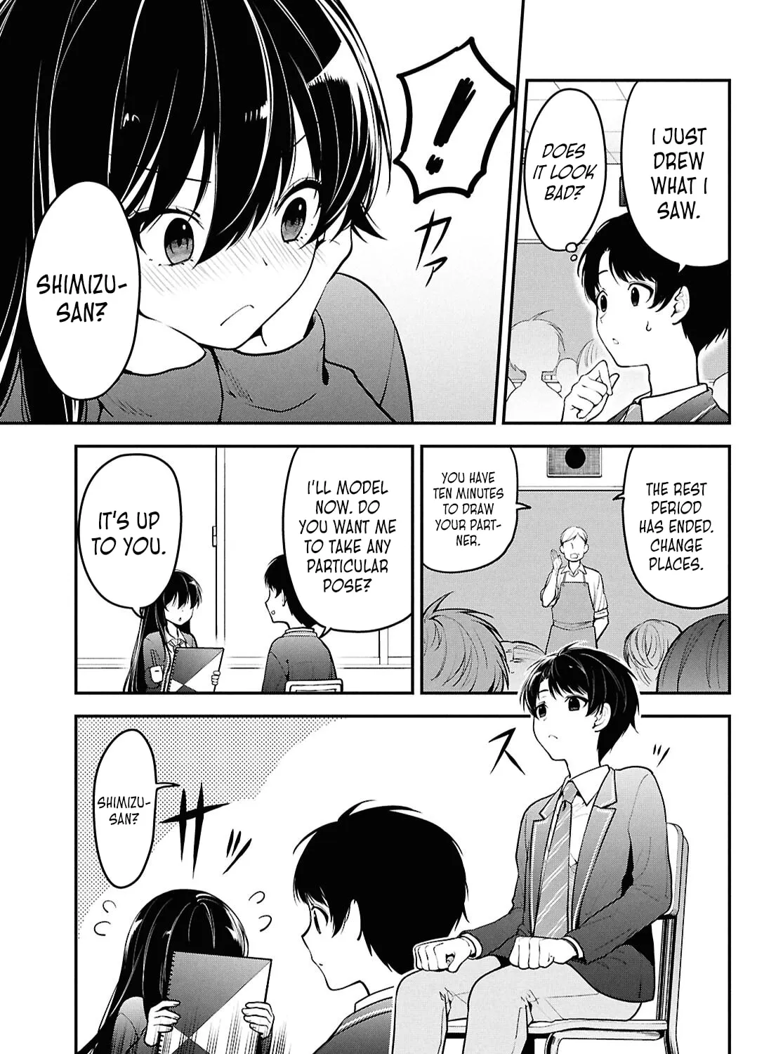 The Yankee Shimizu-san Sitting Next to Me Has Dyed Her Hair Black Chapter 1 page 61 - 
