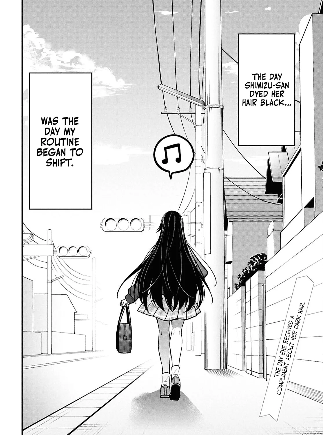 The Yankee Shimizu-san Sitting Next to Me Has Dyed Her Hair Black Chapter 1 page 67 - 