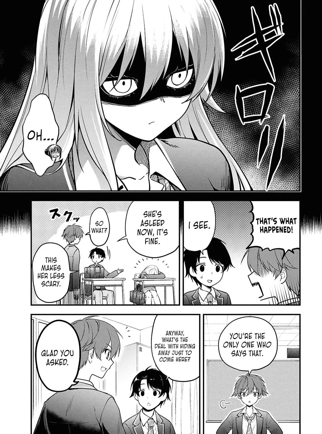 The Yankee Shimizu-san Sitting Next to Me Has Dyed Her Hair Black Chapter 1 page 9 - 