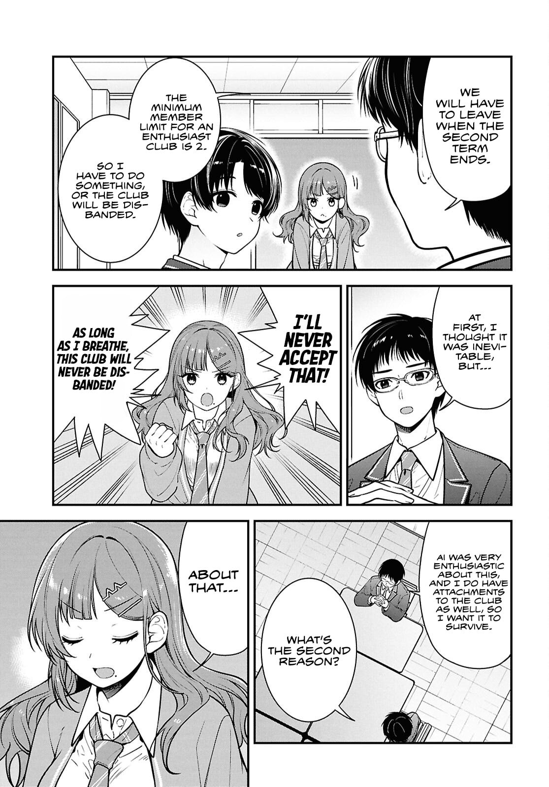 The Yankee Shimizu-san Sitting Next to Me Has Dyed Her Hair Black Chapter 10 page 20 - 