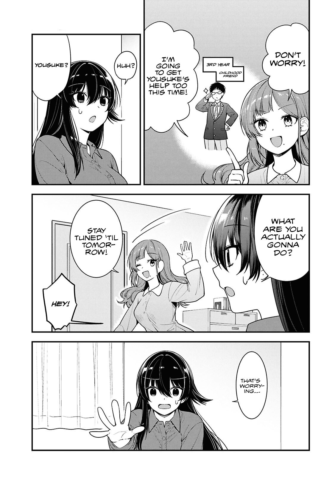 The Yankee Shimizu-san Sitting Next to Me Has Dyed Her Hair Black Chapter 10 page 6 - 