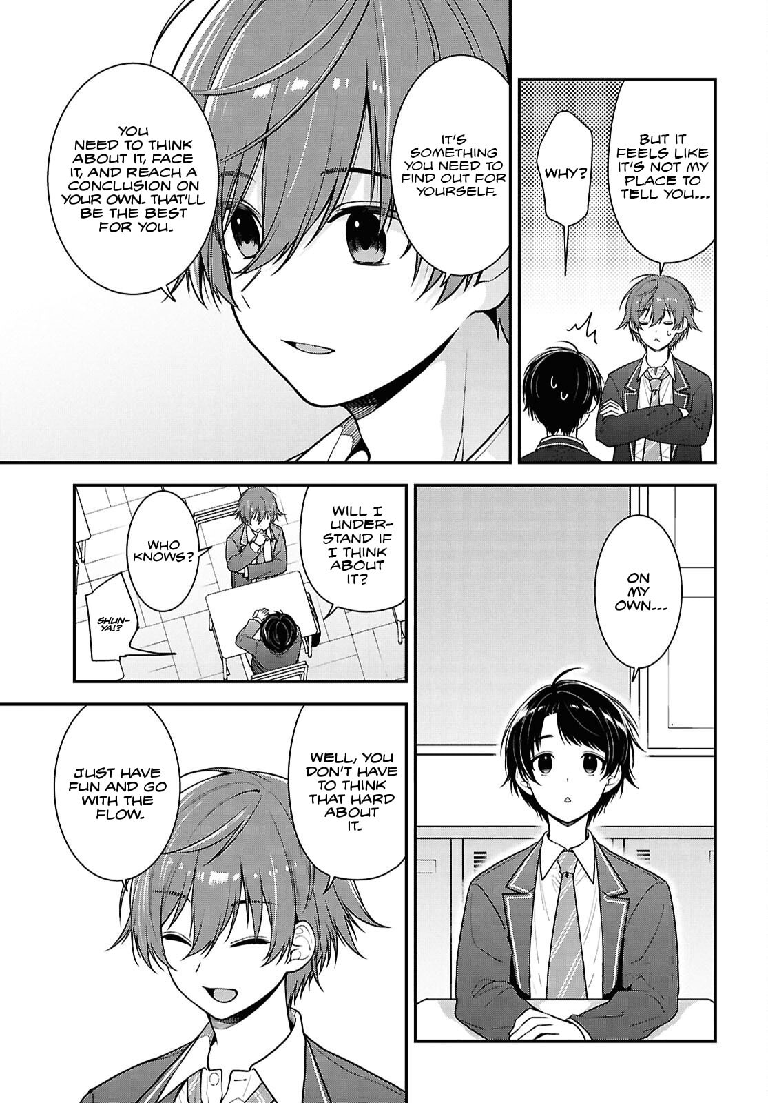 The Yankee Shimizu-san Sitting Next to Me Has Dyed Her Hair Black Chapter 10 page 10 - 