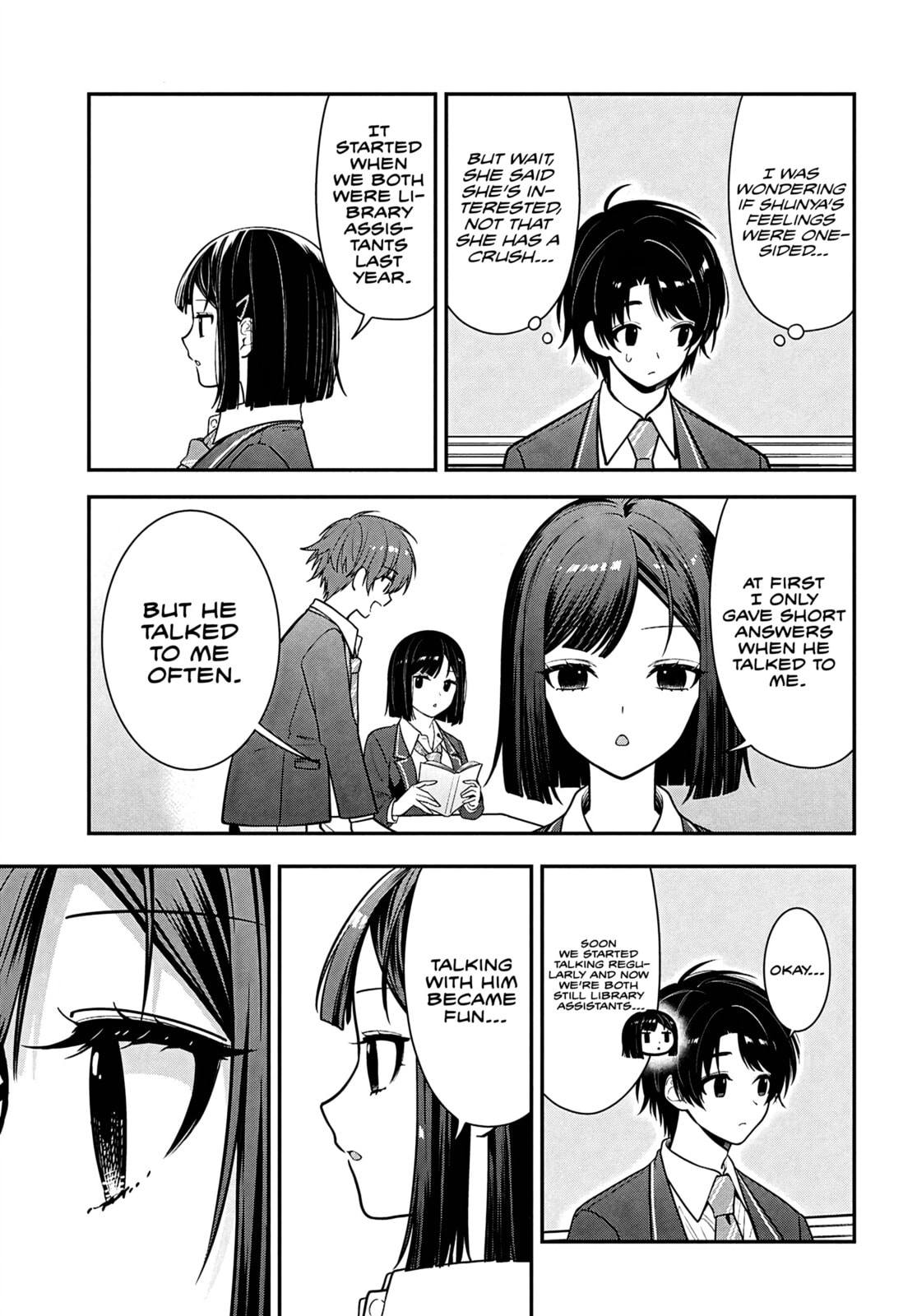The Yankee Shimizu-san Sitting Next to Me Has Dyed Her Hair Black Chapter 11 page 11 - 