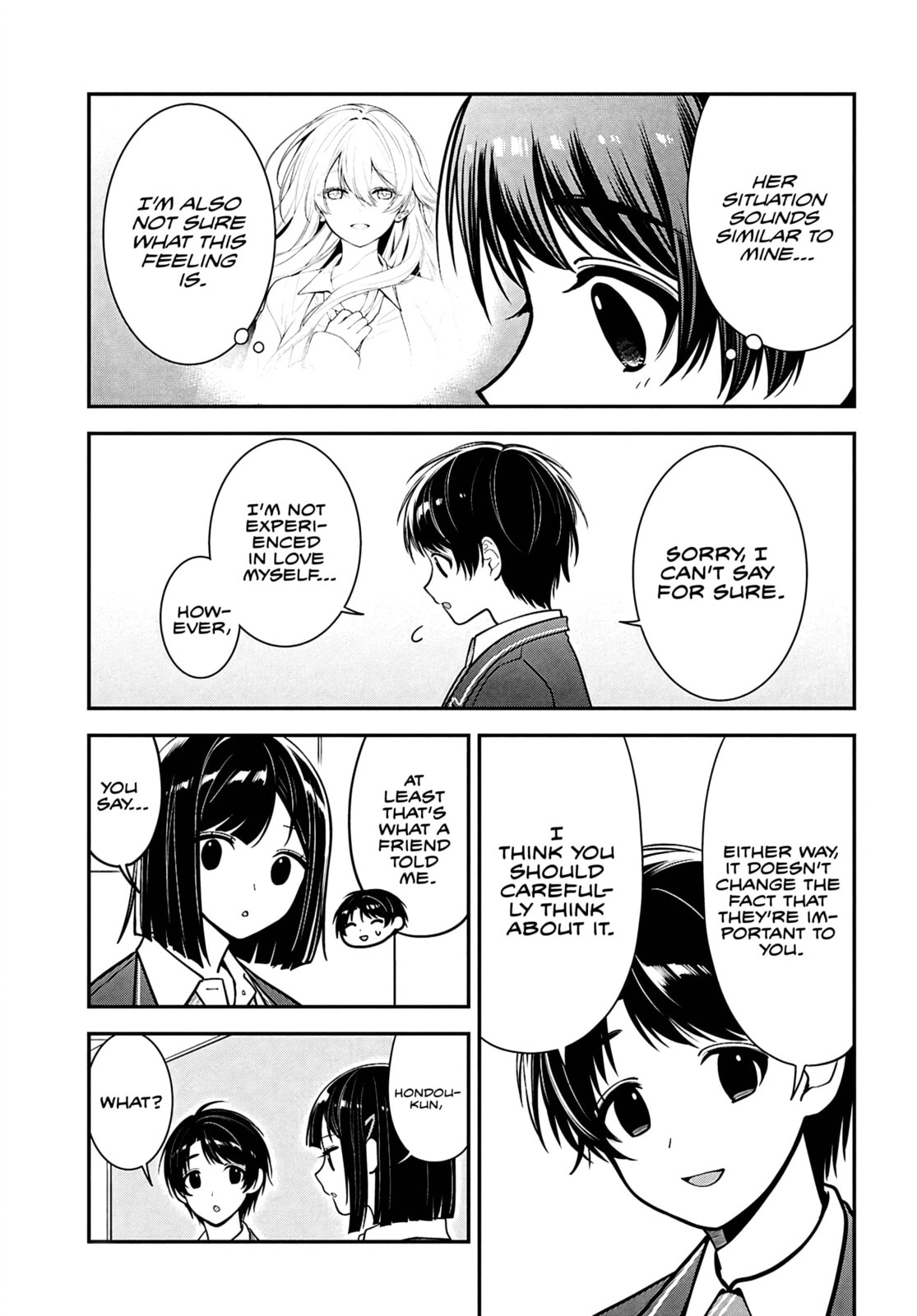 The Yankee Shimizu-san Sitting Next to Me Has Dyed Her Hair Black Chapter 11 page 13 - 