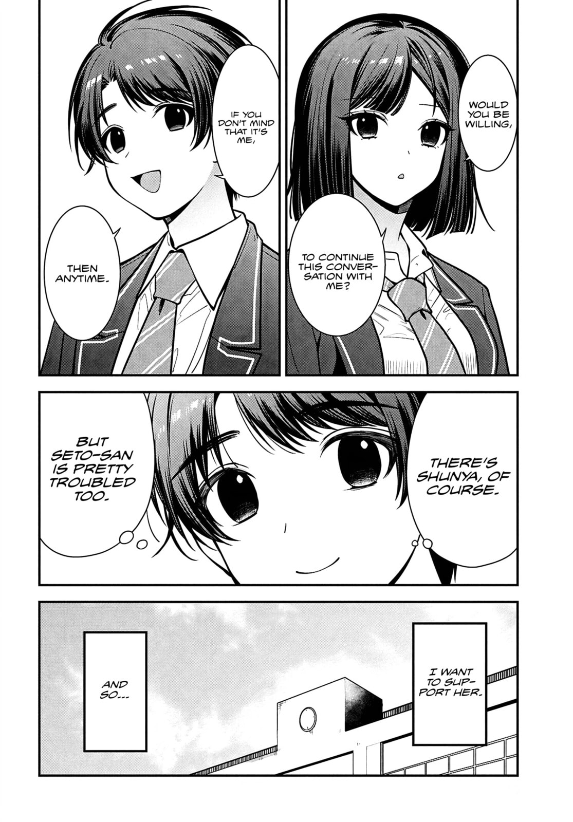 The Yankee Shimizu-san Sitting Next to Me Has Dyed Her Hair Black Chapter 11 page 14 - 