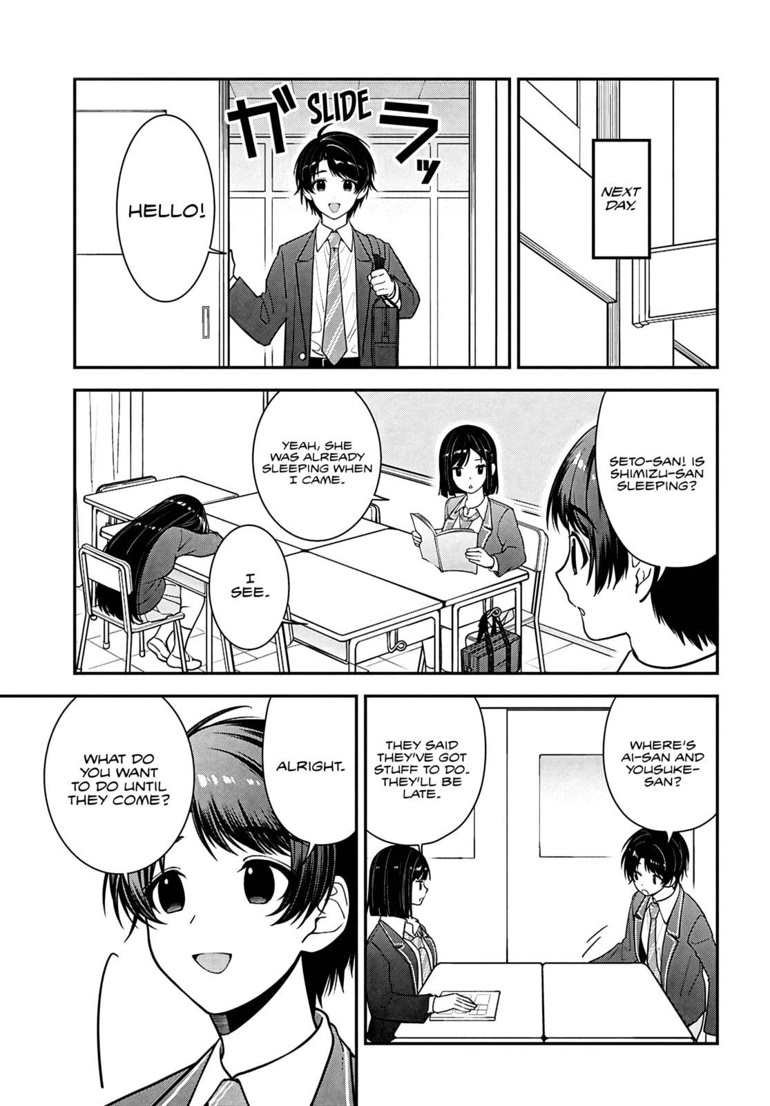 The Yankee Shimizu-san Sitting Next to Me Has Dyed Her Hair Black Chapter 11 page 15 - 