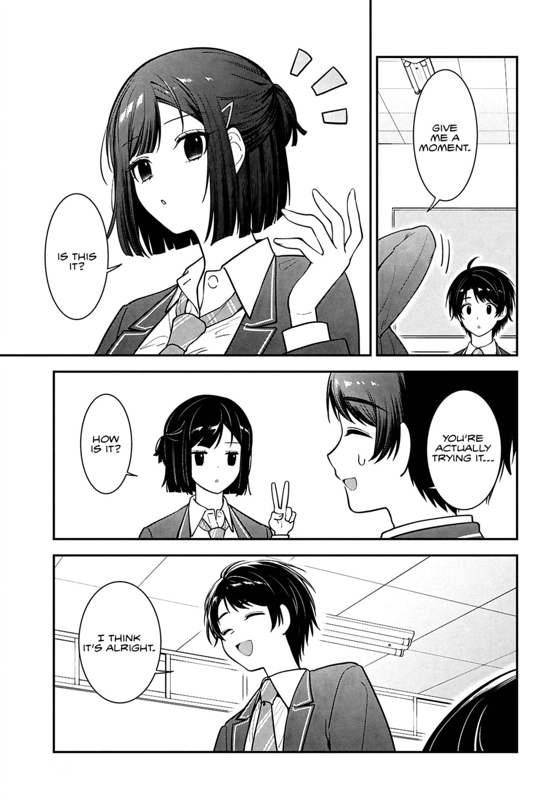 The Yankee Shimizu-san Sitting Next to Me Has Dyed Her Hair Black Chapter 11 page 19 - 