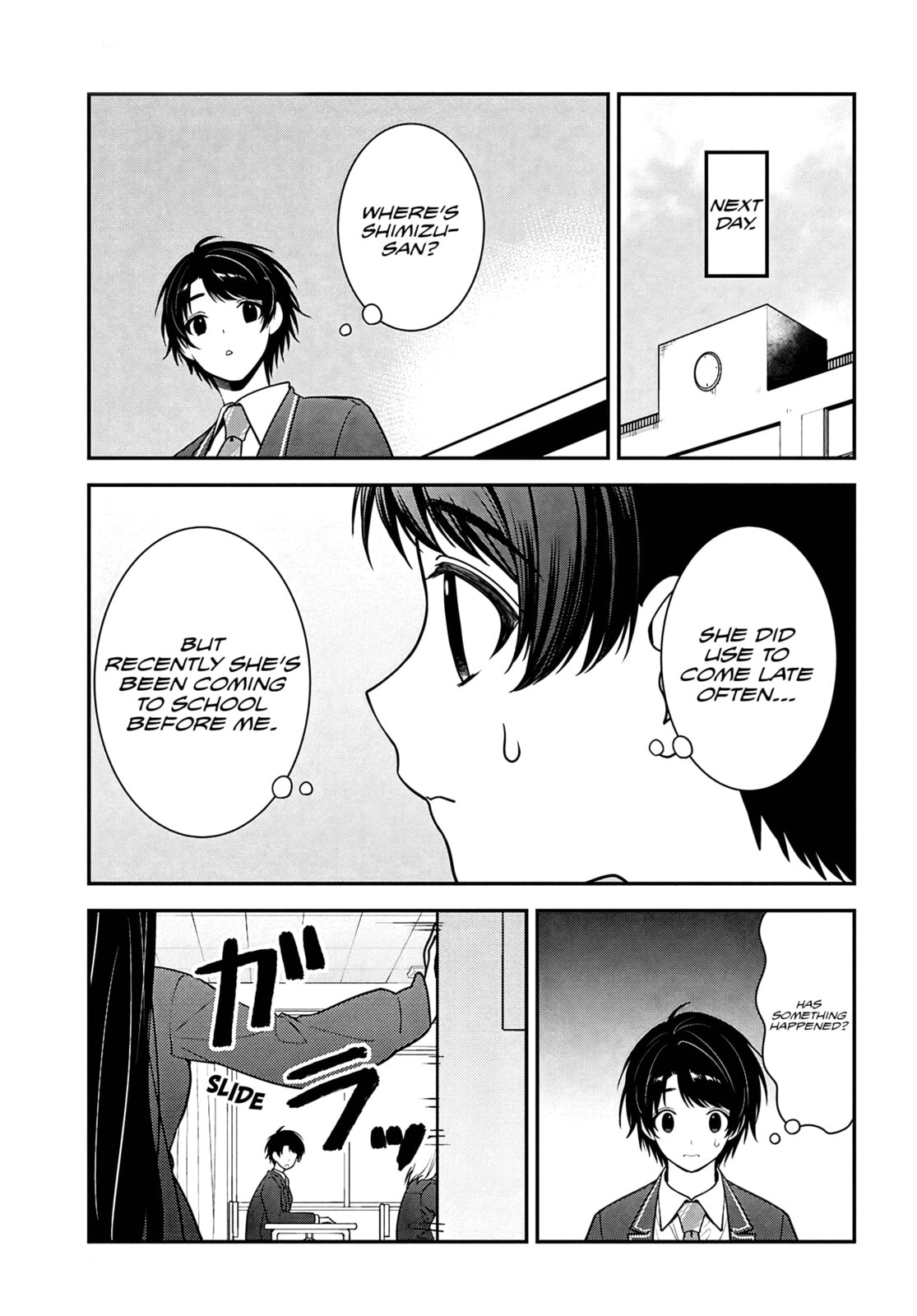 The Yankee Shimizu-san Sitting Next to Me Has Dyed Her Hair Black Chapter 11 page 24 - 