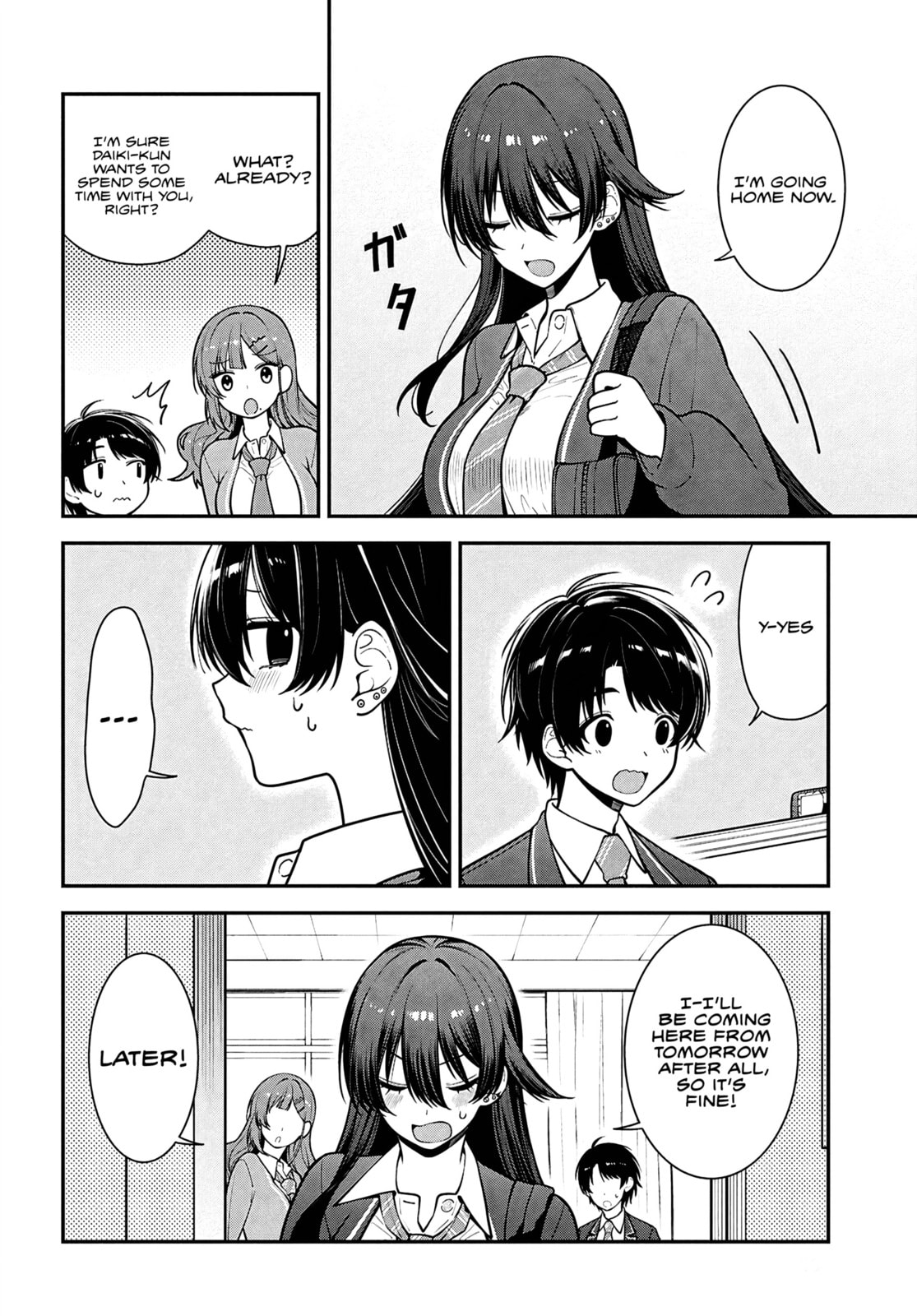 The Yankee Shimizu-san Sitting Next to Me Has Dyed Her Hair Black Chapter 11 page 5 - 