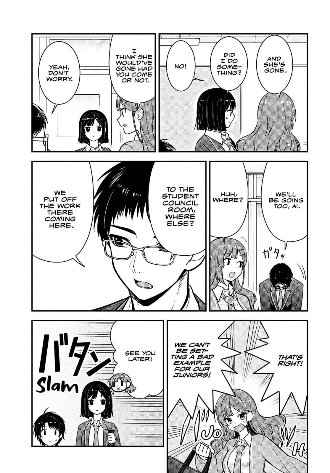 The Yankee Shimizu-san Sitting Next to Me Has Dyed Her Hair Black Chapter 11 page 6 - 