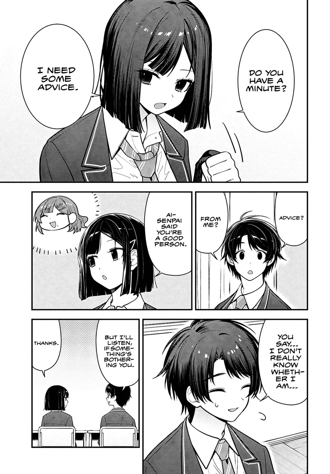 The Yankee Shimizu-san Sitting Next to Me Has Dyed Her Hair Black Chapter 11 page 8 - 