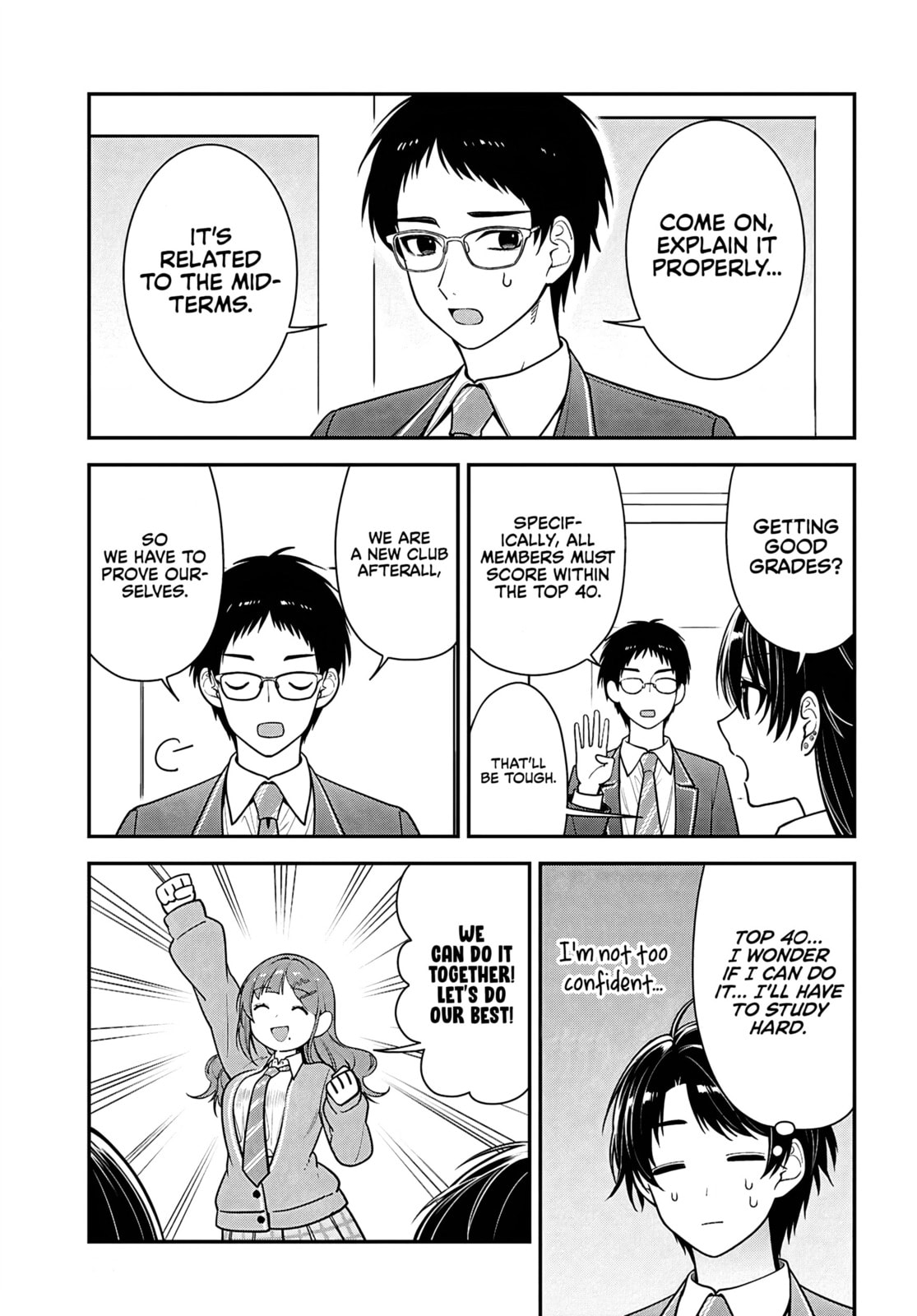 The Yankee Shimizu-san Sitting Next to Me Has Dyed Her Hair Black Chapter 12 page 11 - 
