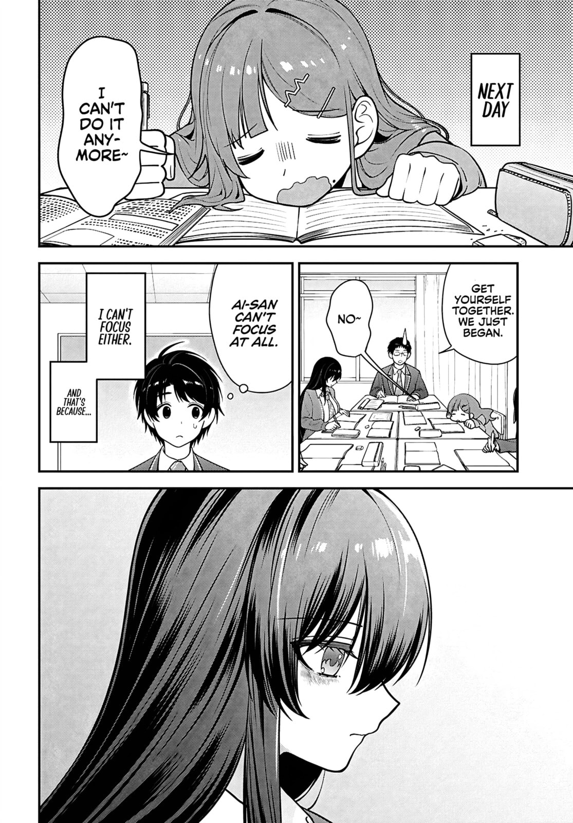 The Yankee Shimizu-san Sitting Next to Me Has Dyed Her Hair Black Chapter 12 page 12 - 