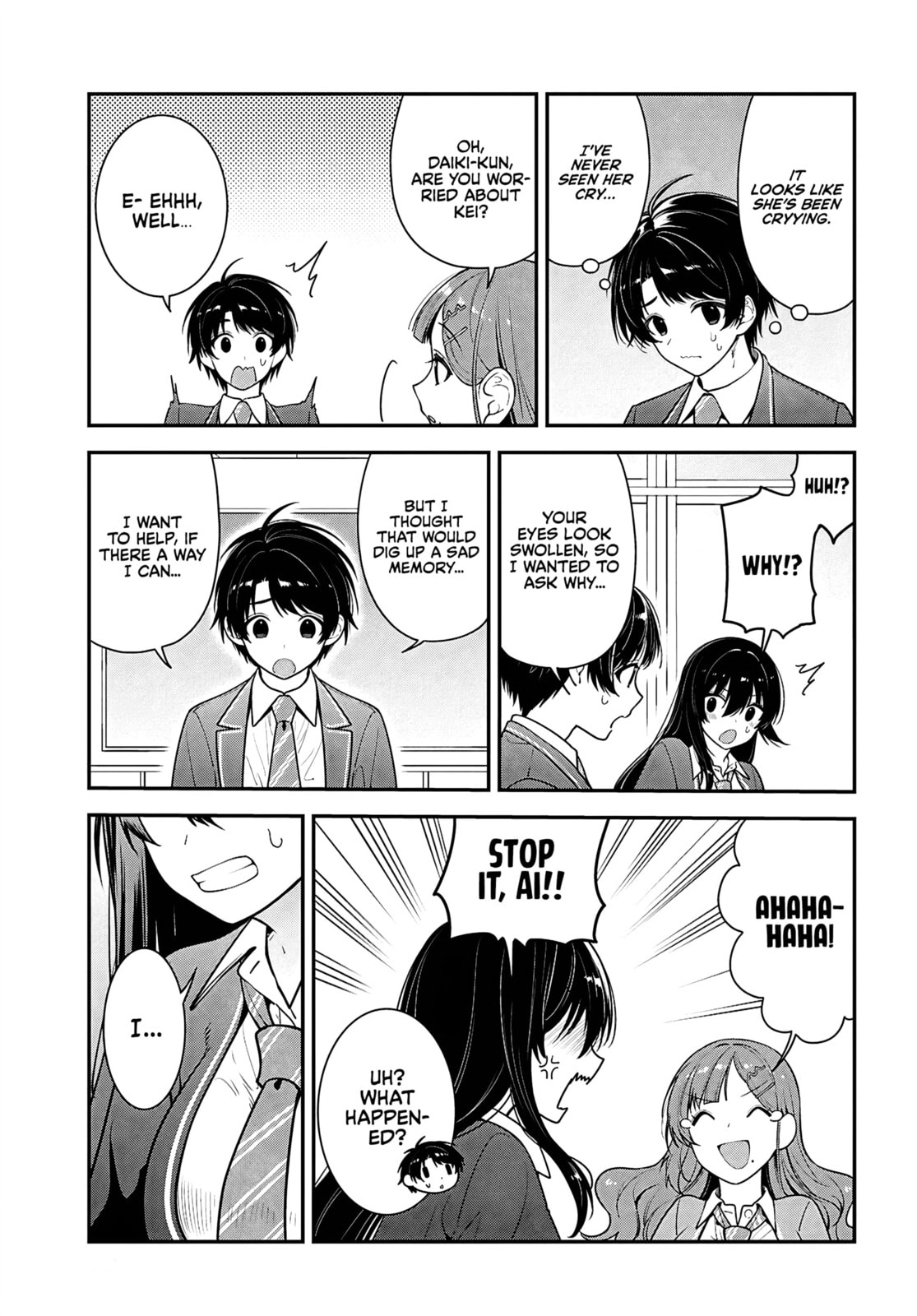 The Yankee Shimizu-san Sitting Next to Me Has Dyed Her Hair Black Chapter 12 page 13 - 