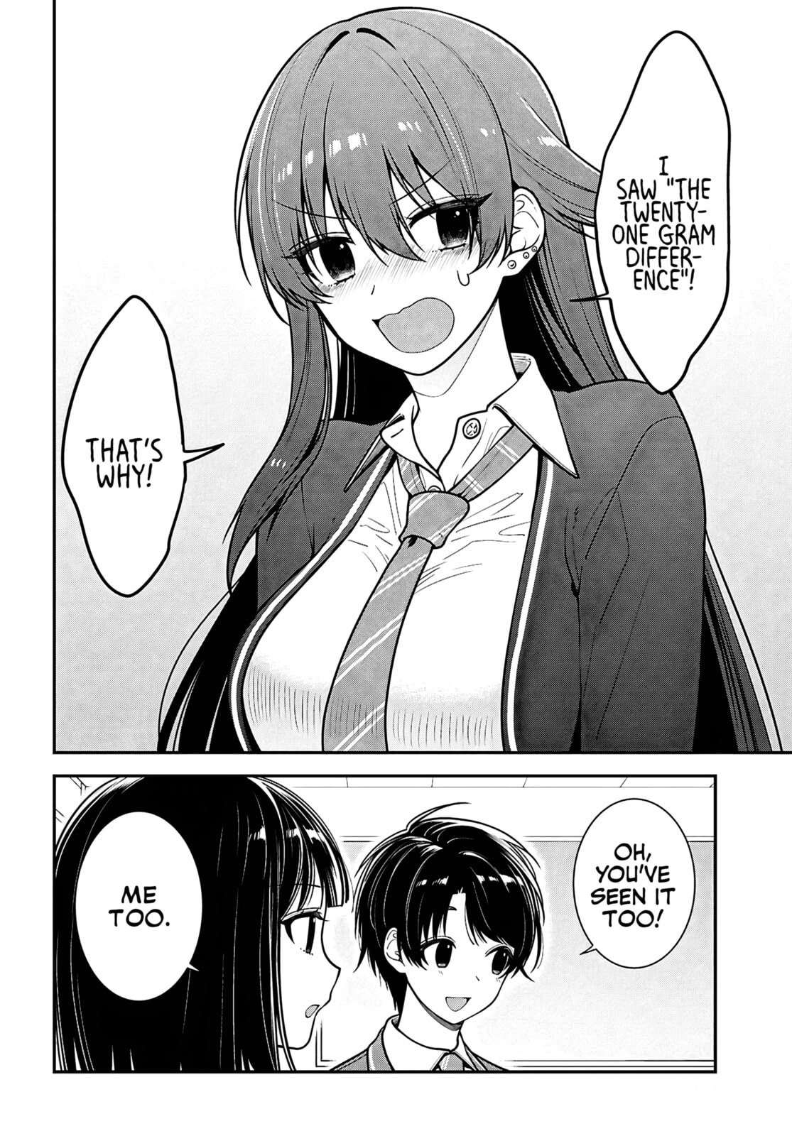 The Yankee Shimizu-san Sitting Next to Me Has Dyed Her Hair Black Chapter 12 page 14 - 