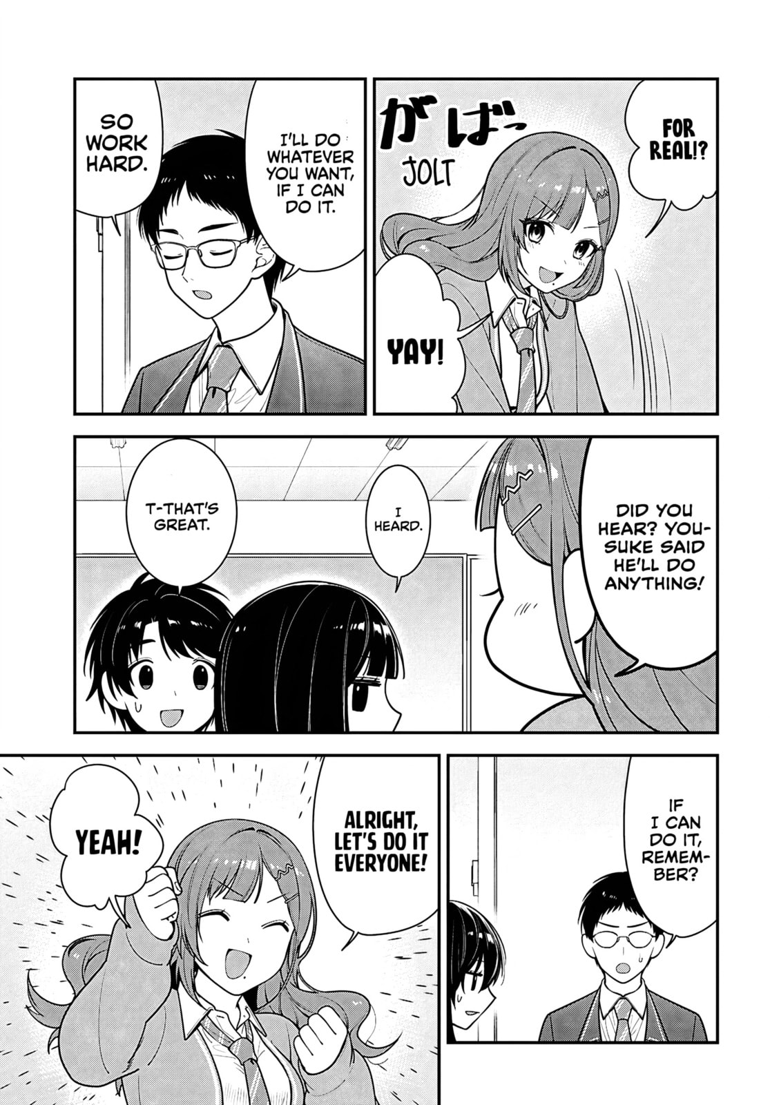 The Yankee Shimizu-san Sitting Next to Me Has Dyed Her Hair Black Chapter 12 page 19 - 
