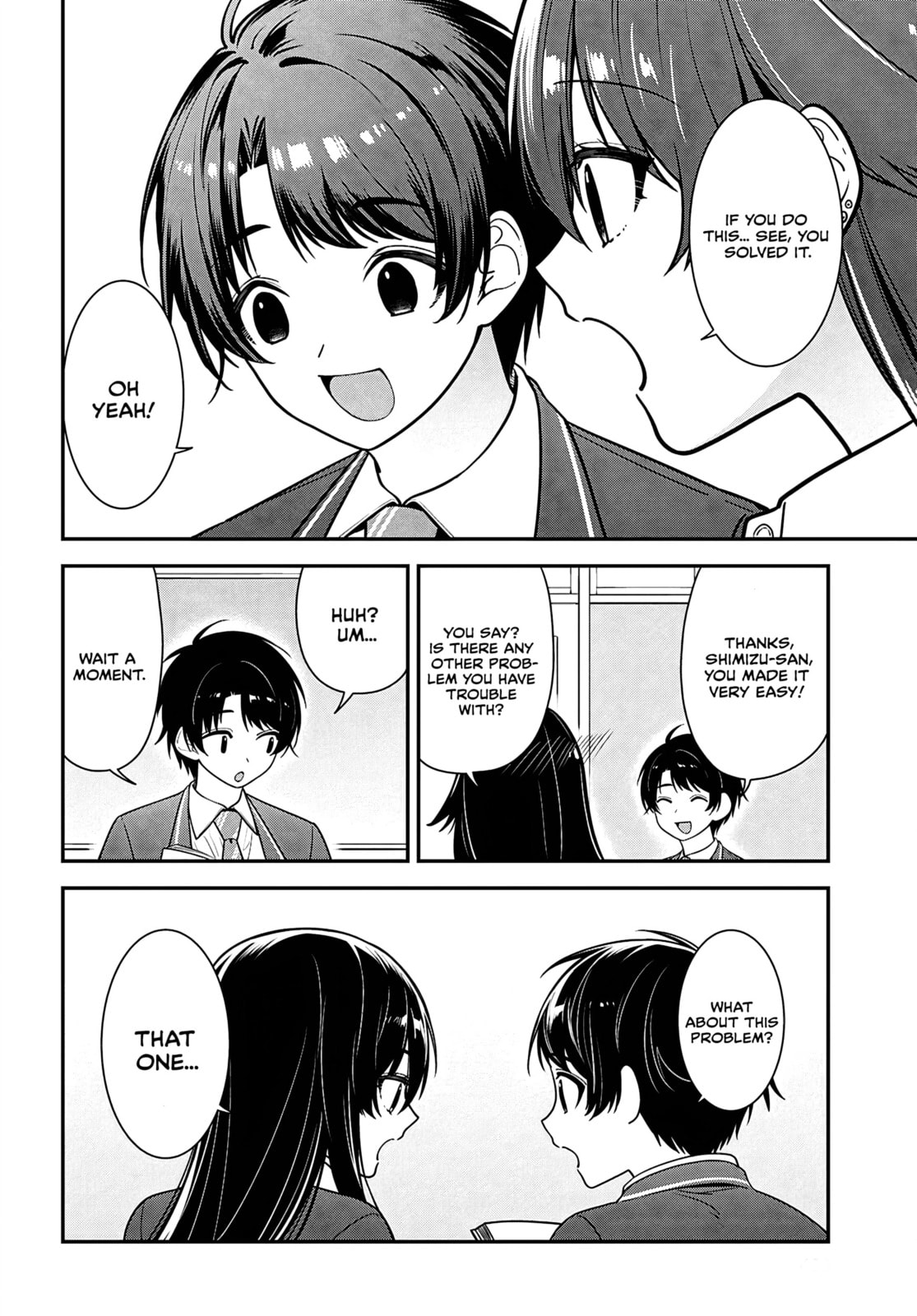 The Yankee Shimizu-san Sitting Next to Me Has Dyed Her Hair Black Chapter 12 page 26 - 
