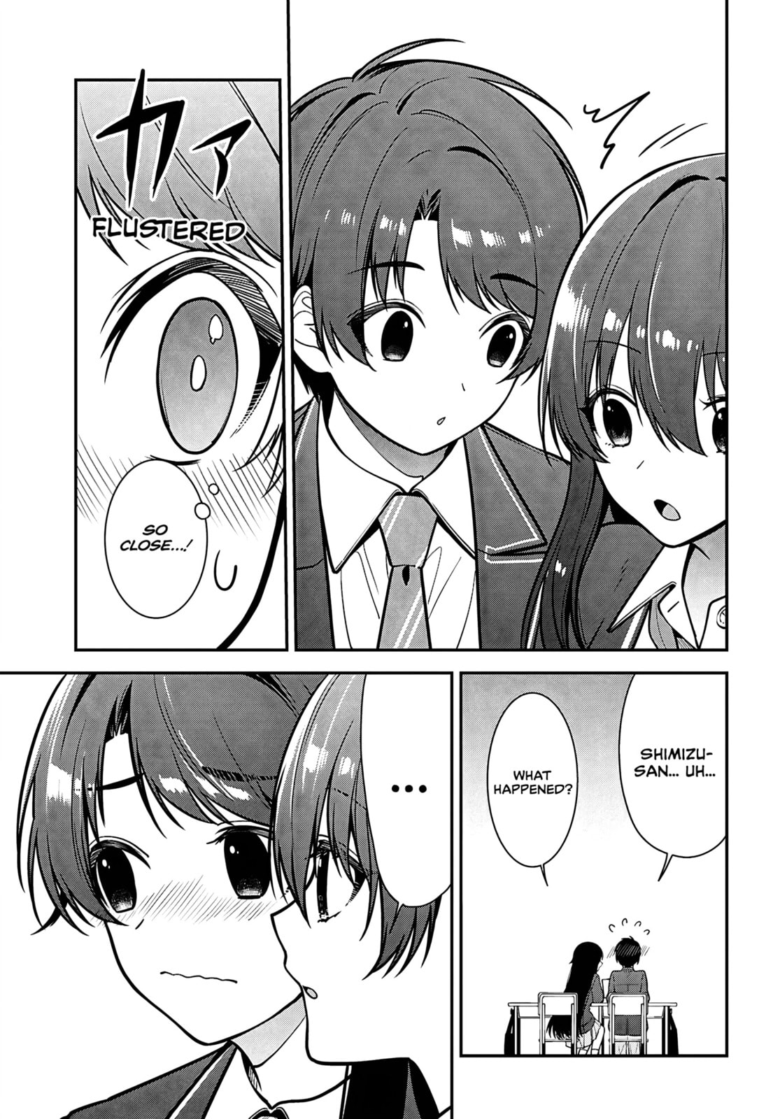 The Yankee Shimizu-san Sitting Next to Me Has Dyed Her Hair Black Chapter 12 page 27 - 