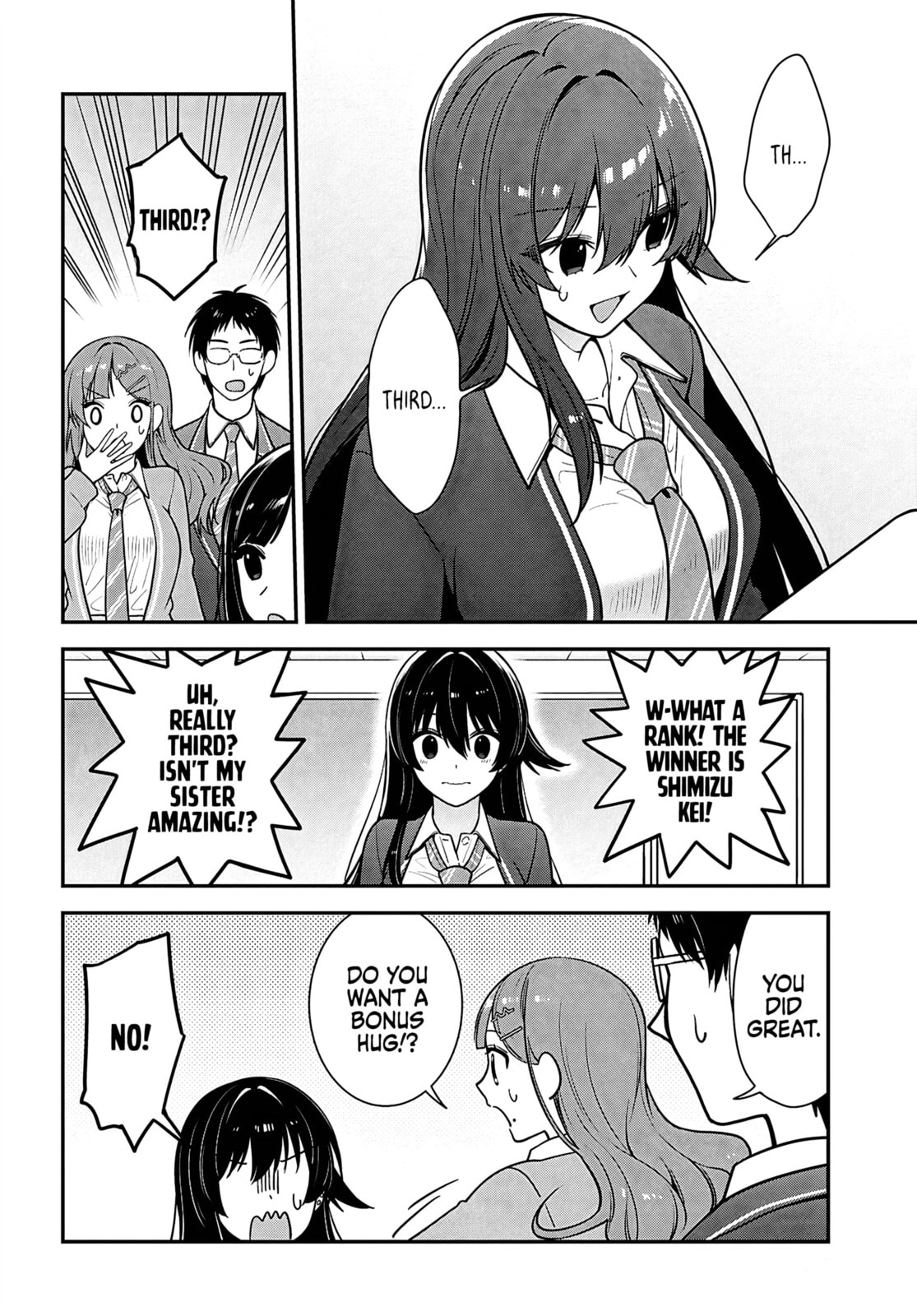 The Yankee Shimizu-san Sitting Next to Me Has Dyed Her Hair Black Chapter 12 page 38 - 