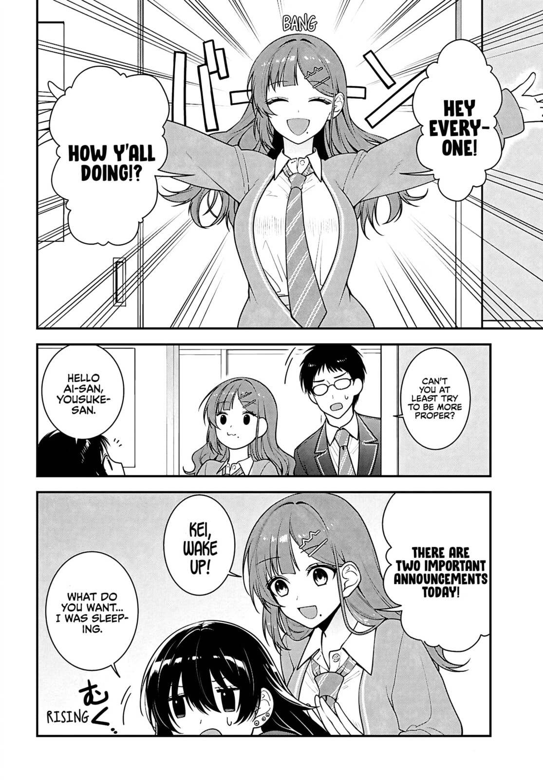 The Yankee Shimizu-san Sitting Next to Me Has Dyed Her Hair Black Chapter 12 page 6 - 