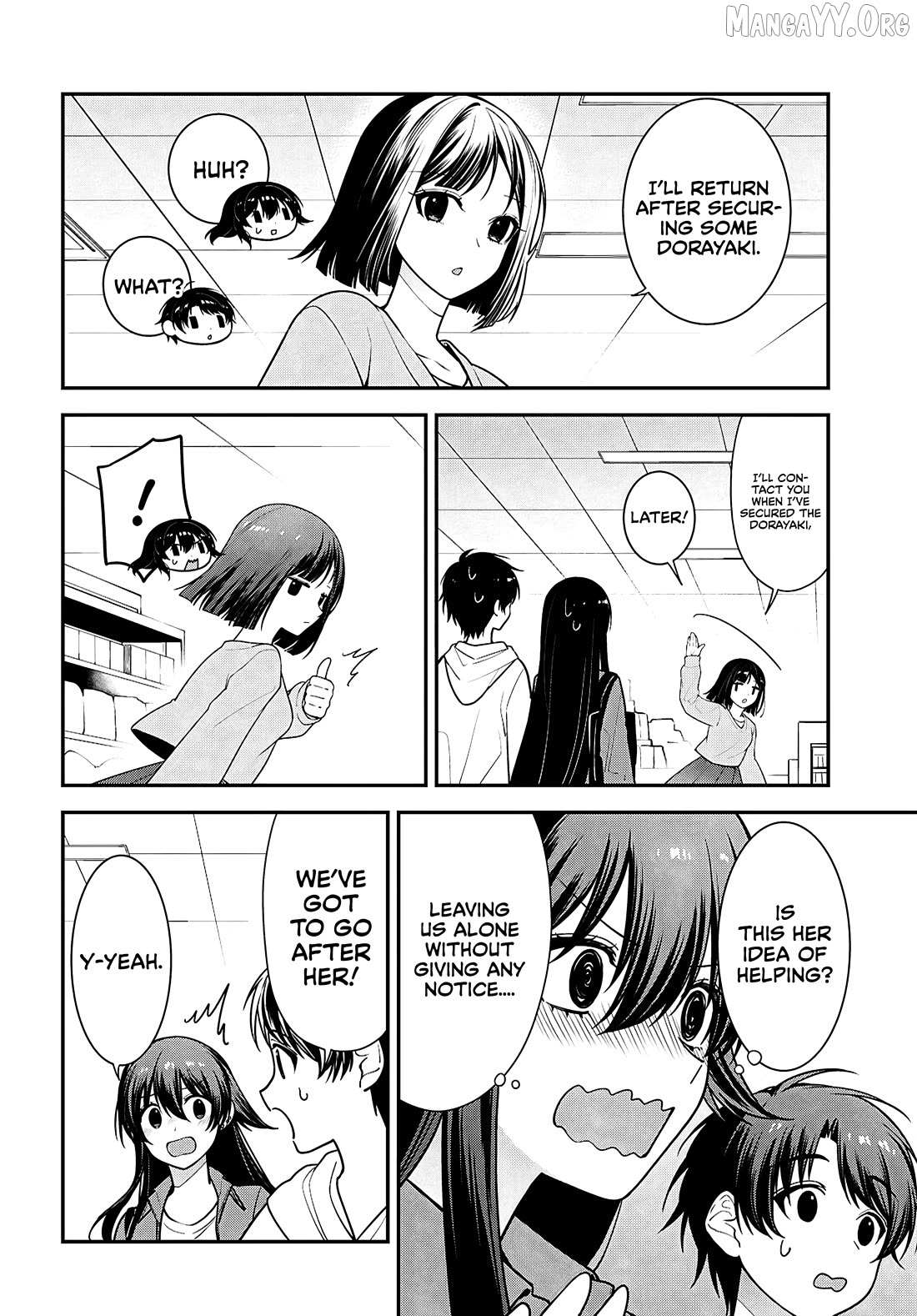 The Yankee Shimizu-san Sitting Next to Me Has Dyed Her Hair Black Chapter 13 page 13 - 