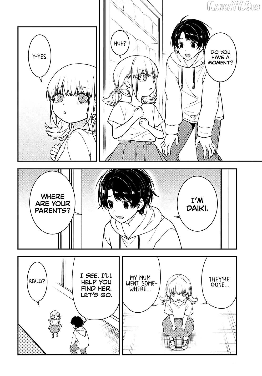 The Yankee Shimizu-san Sitting Next to Me Has Dyed Her Hair Black Chapter 13 page 15 - 