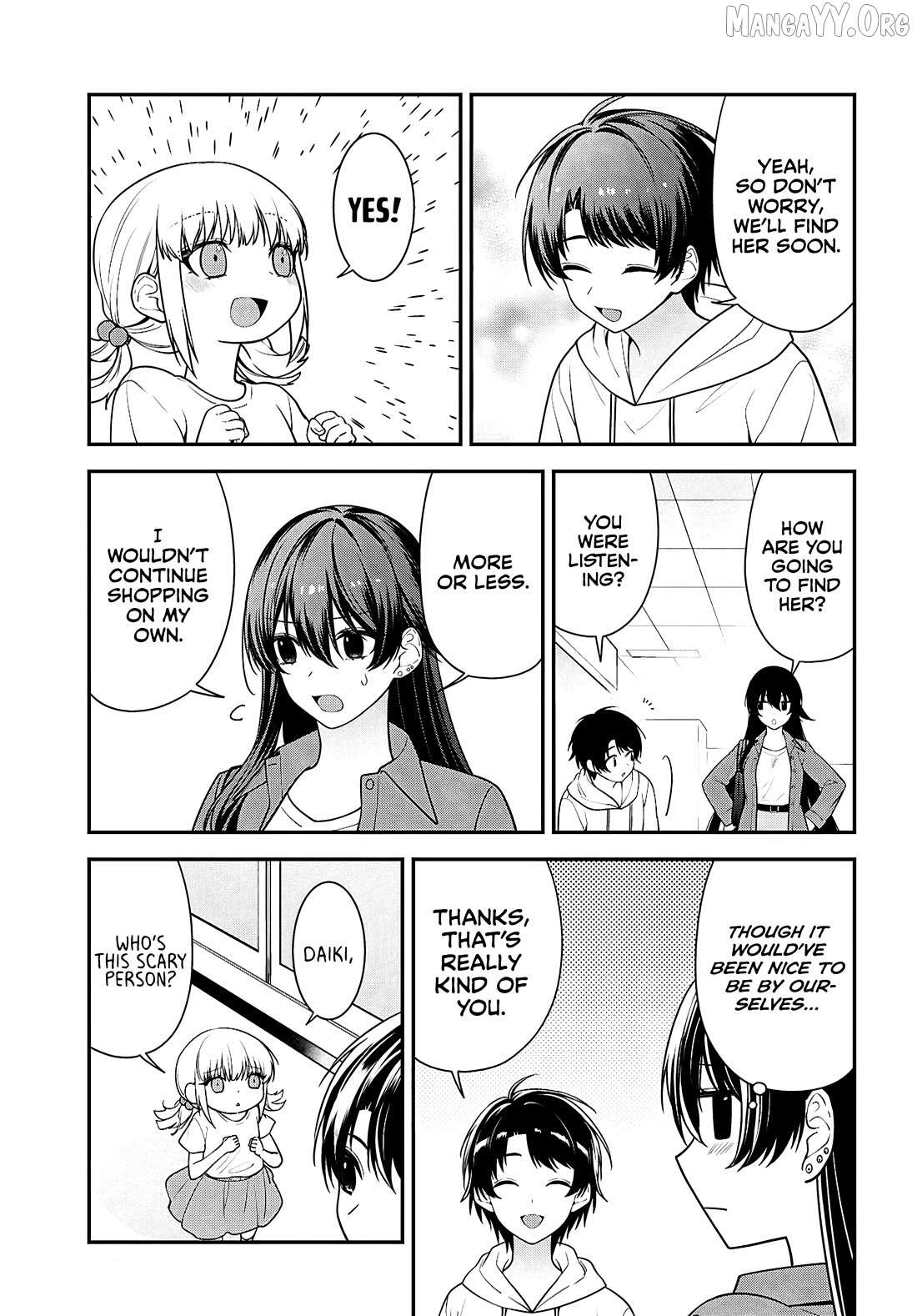 The Yankee Shimizu-san Sitting Next to Me Has Dyed Her Hair Black Chapter 13 page 16 - 