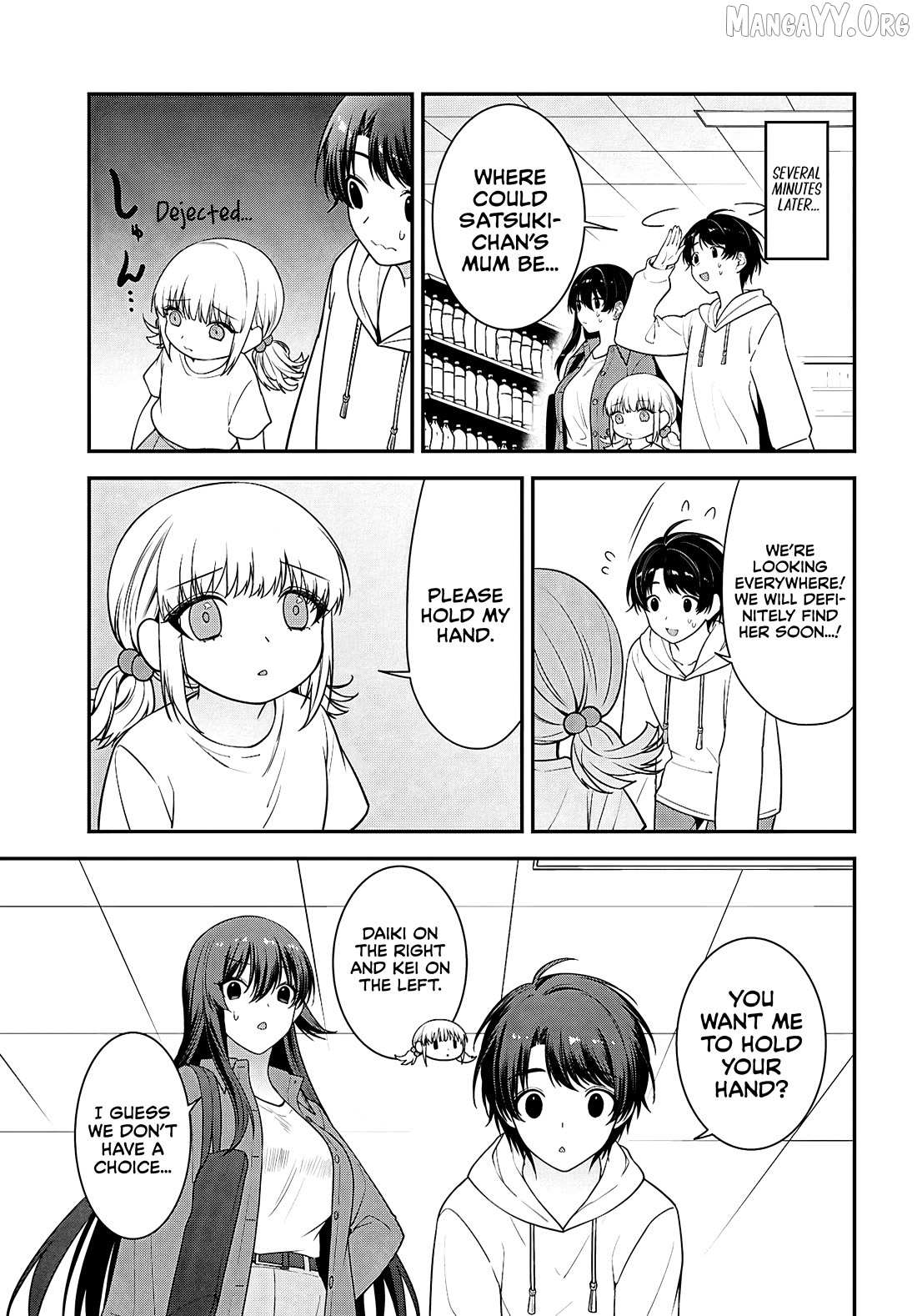 The Yankee Shimizu-san Sitting Next to Me Has Dyed Her Hair Black Chapter 13 page 18 - 