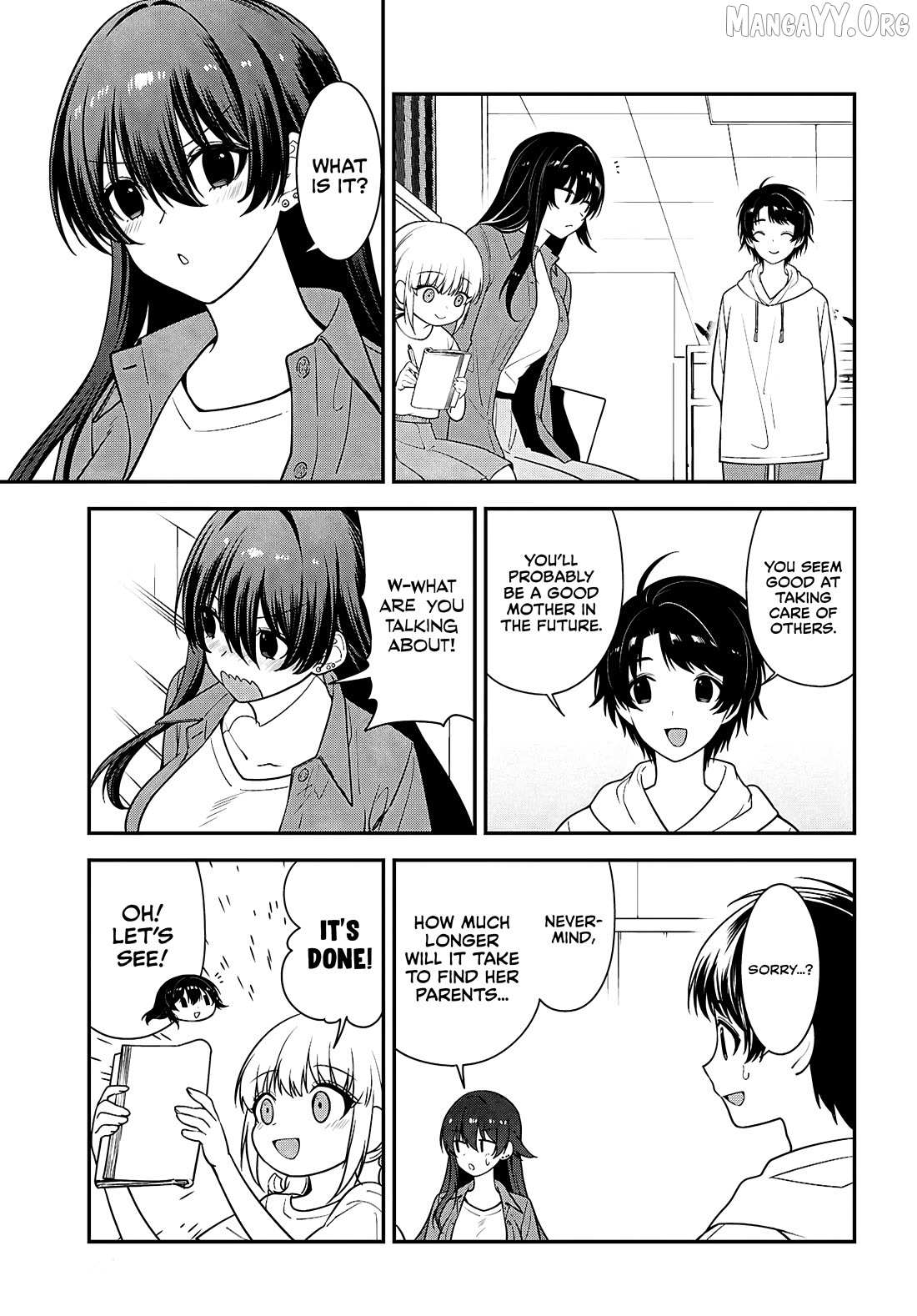 The Yankee Shimizu-san Sitting Next to Me Has Dyed Her Hair Black Chapter 13 page 22 - 