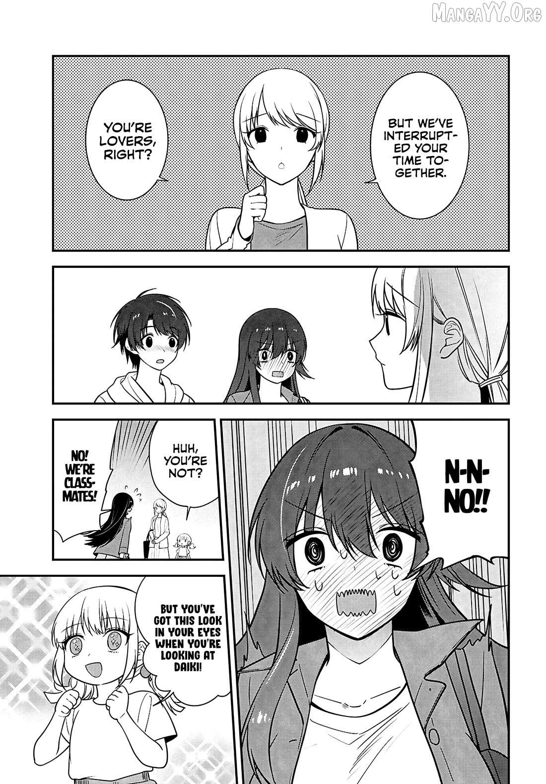 The Yankee Shimizu-san Sitting Next to Me Has Dyed Her Hair Black Chapter 13 page 28 - 