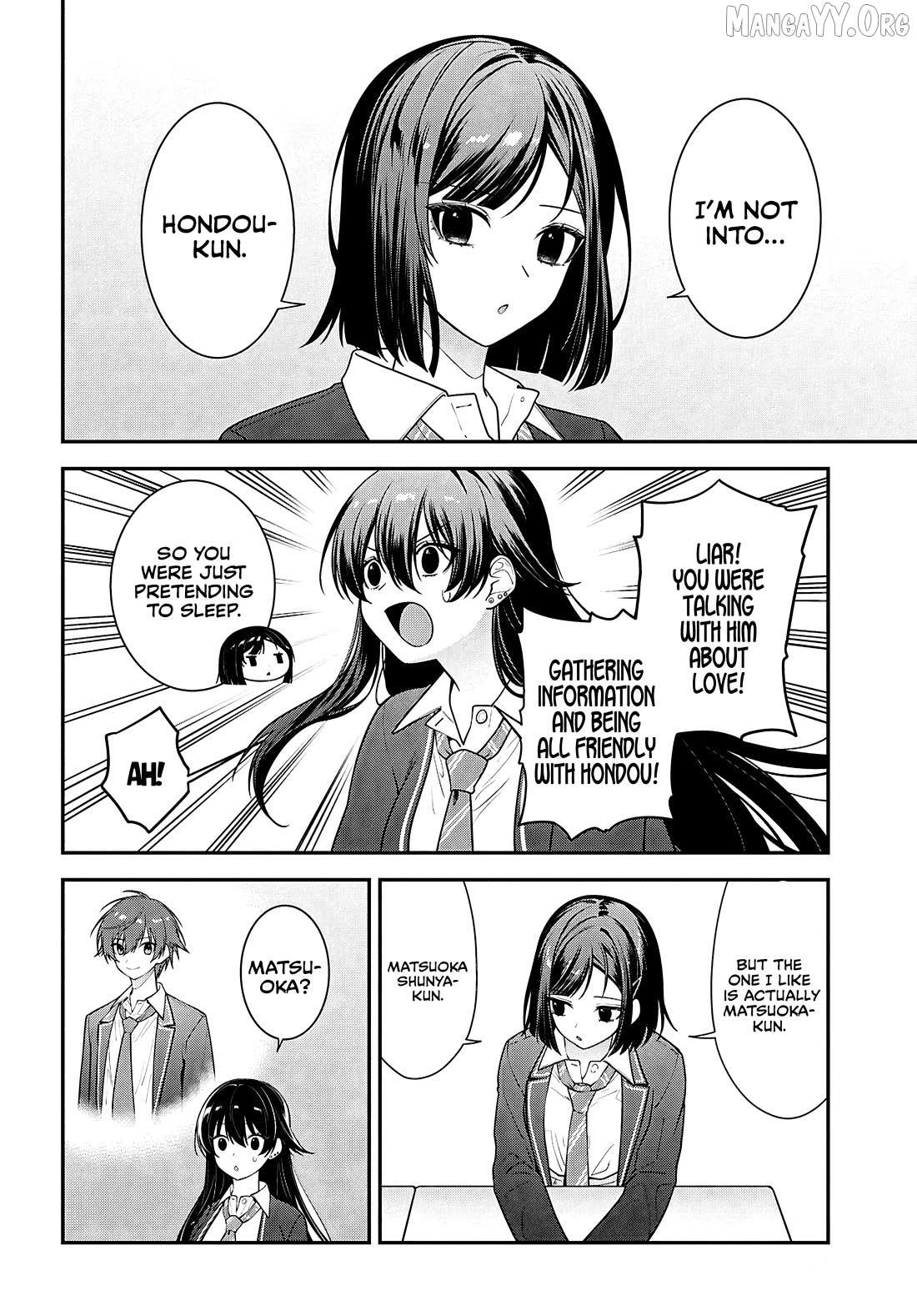 The Yankee Shimizu-san Sitting Next to Me Has Dyed Her Hair Black Chapter 13 page 8 - 