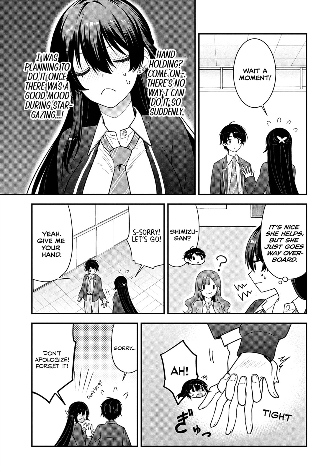 The Yankee Shimizu-san Sitting Next to Me Has Dyed Her Hair Black Chapter 14 page 11 - 
