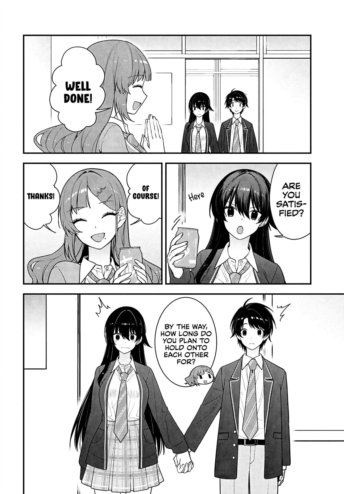The Yankee Shimizu-san Sitting Next to Me Has Dyed Her Hair Black Chapter 14 page 18 - 