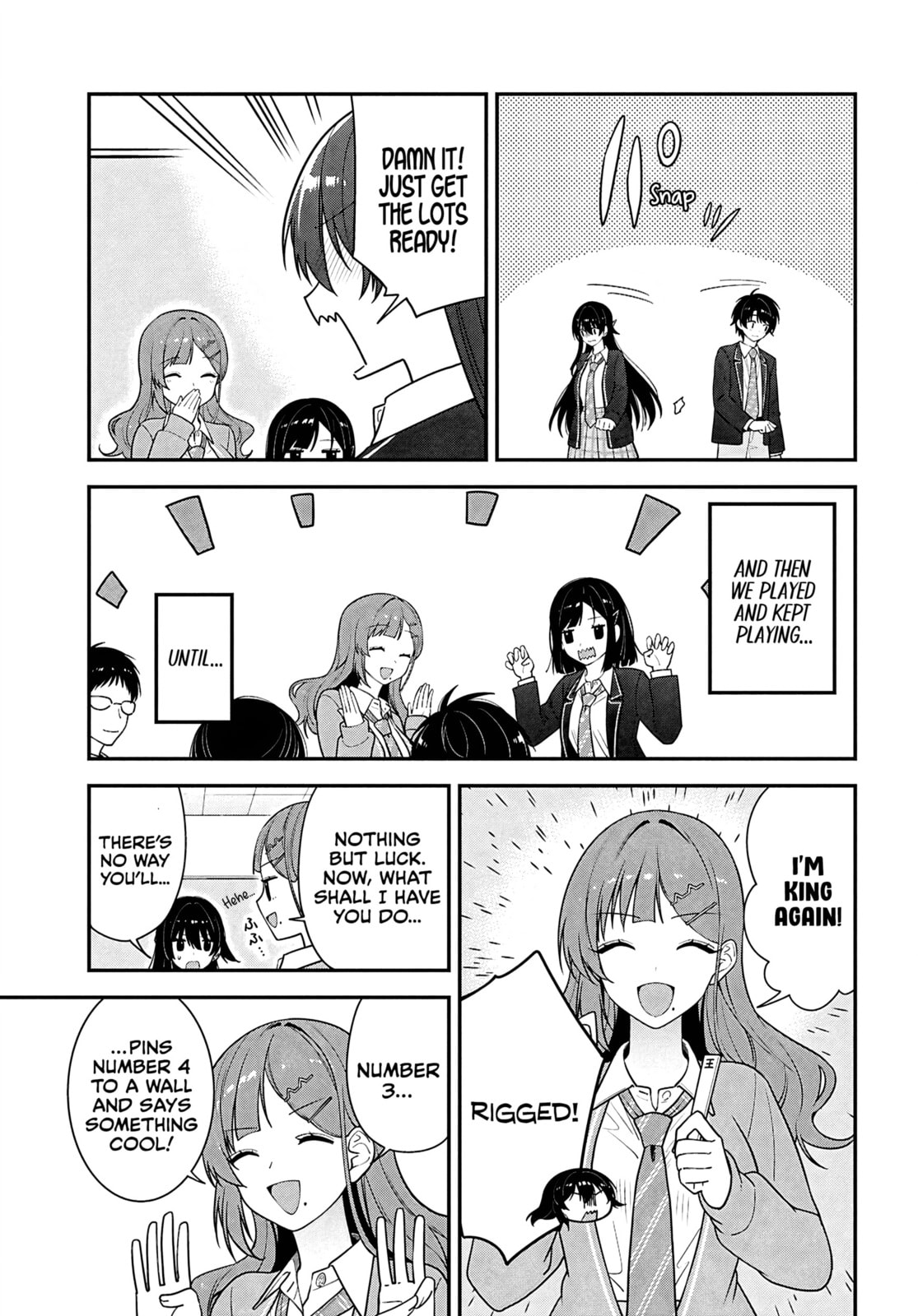 The Yankee Shimizu-san Sitting Next to Me Has Dyed Her Hair Black Chapter 14 page 19 - 