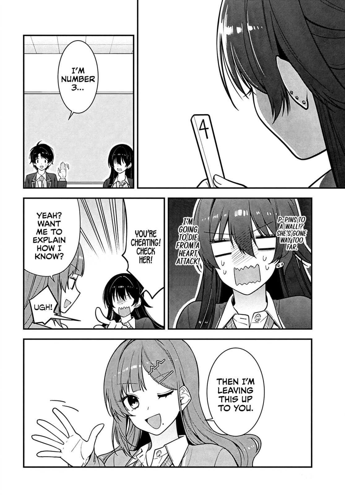 The Yankee Shimizu-san Sitting Next to Me Has Dyed Her Hair Black Chapter 14 page 20 - 