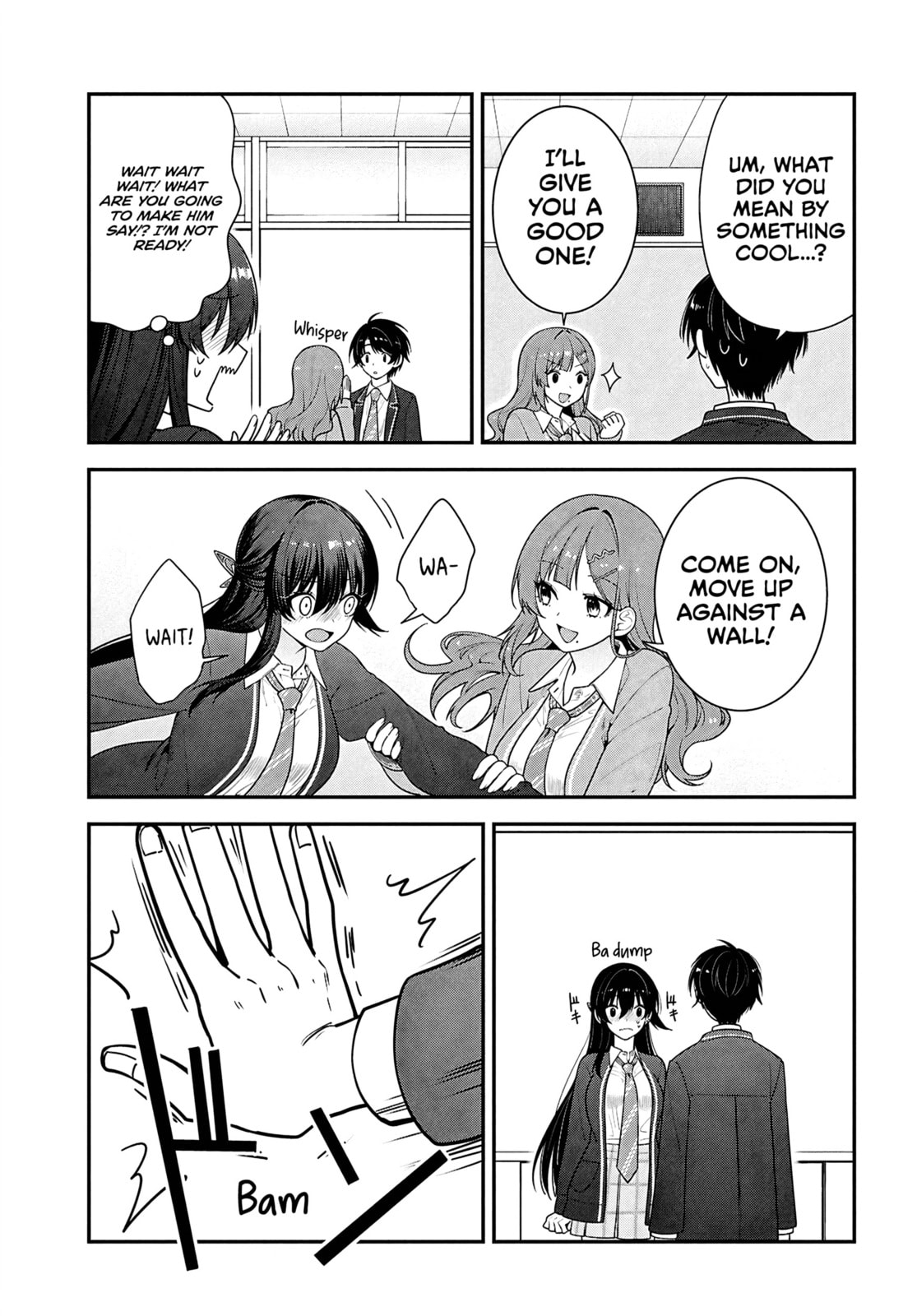 The Yankee Shimizu-san Sitting Next to Me Has Dyed Her Hair Black Chapter 14 page 21 - 