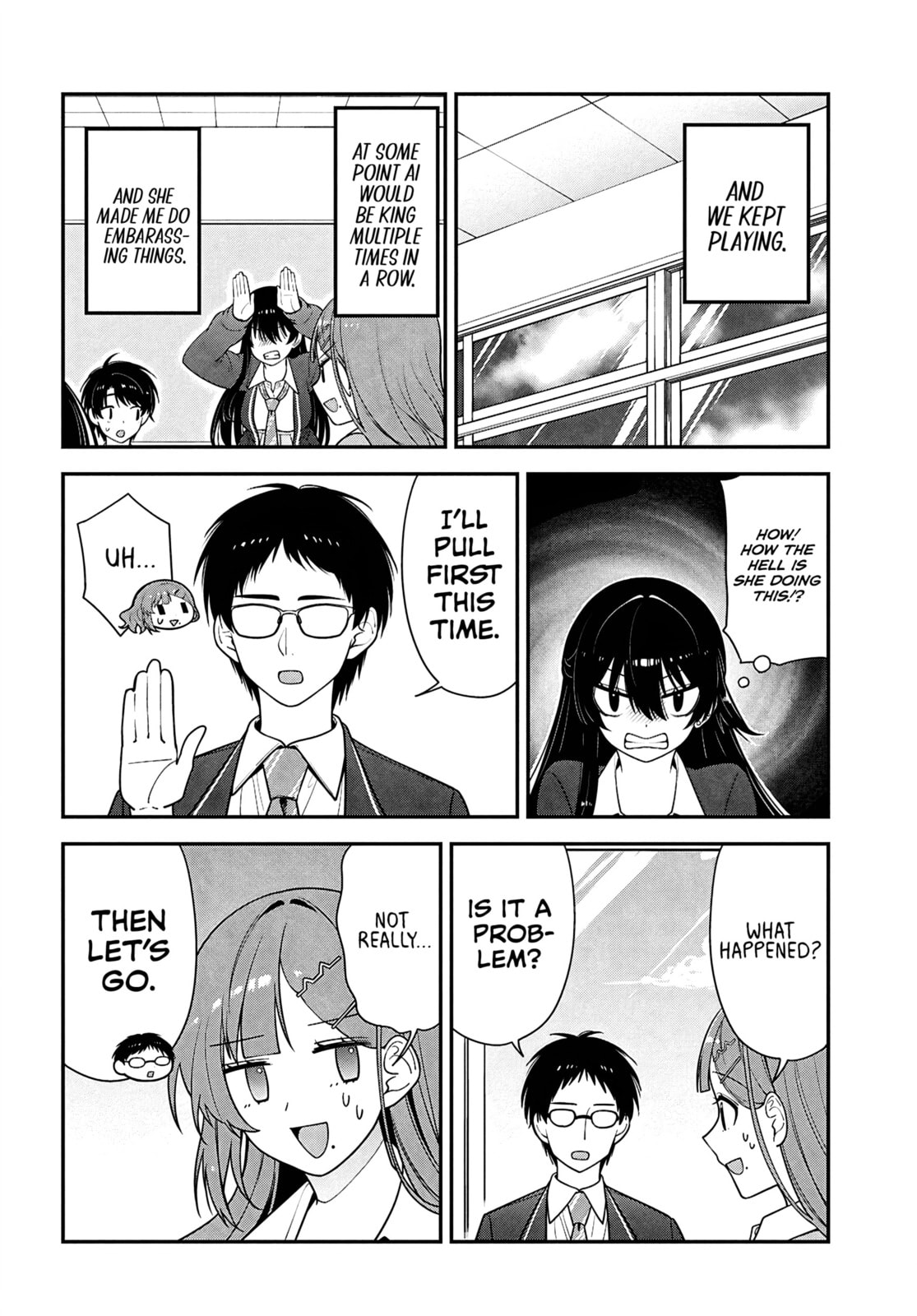 The Yankee Shimizu-san Sitting Next to Me Has Dyed Her Hair Black Chapter 14 page 25 - 