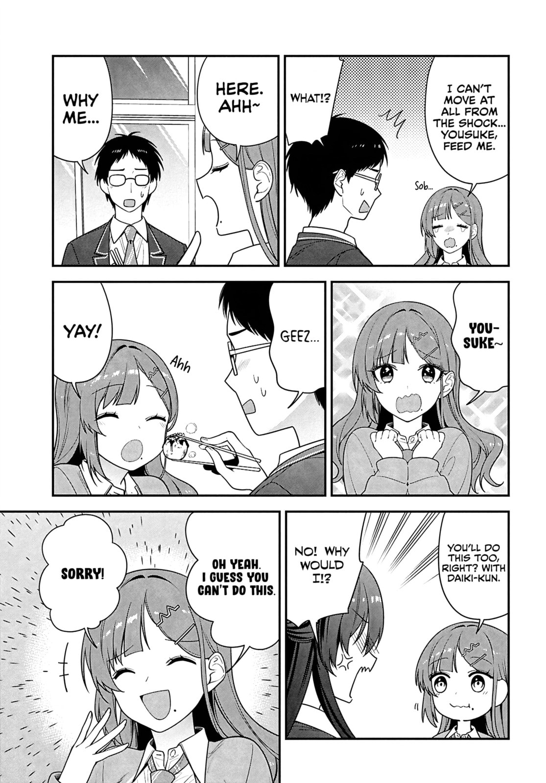 The Yankee Shimizu-san Sitting Next to Me Has Dyed Her Hair Black Chapter 14 page 28 - 