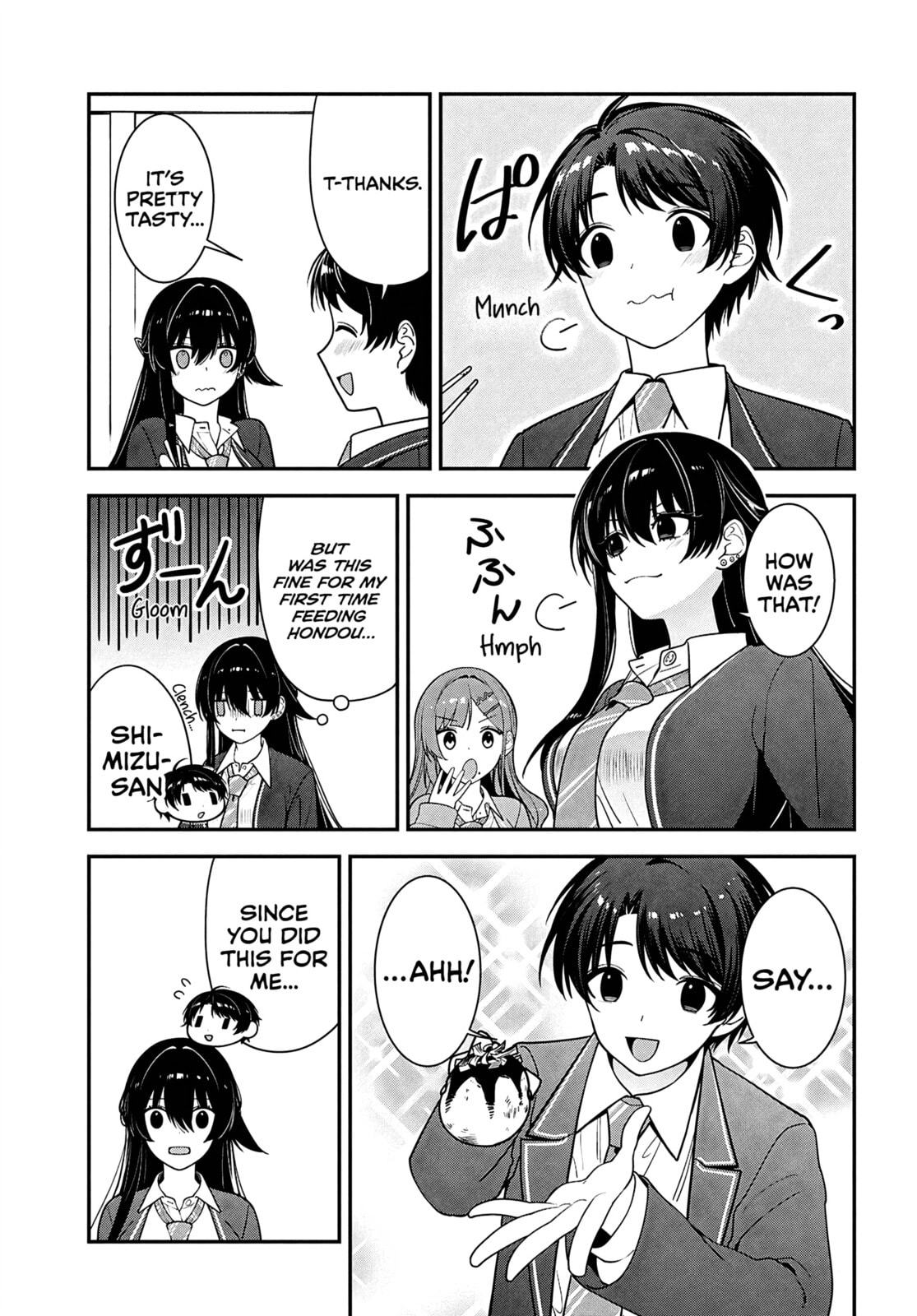 The Yankee Shimizu-san Sitting Next to Me Has Dyed Her Hair Black Chapter 14 page 30 - 