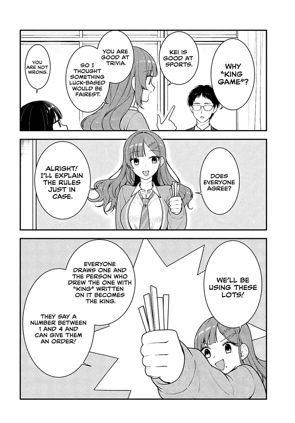 The Yankee Shimizu-san Sitting Next to Me Has Dyed Her Hair Black Chapter 14 page 4 - 