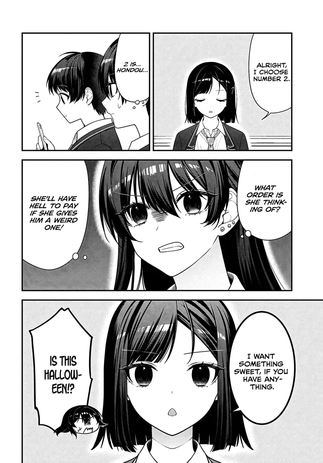 The Yankee Shimizu-san Sitting Next to Me Has Dyed Her Hair Black Chapter 14 page 6 - 