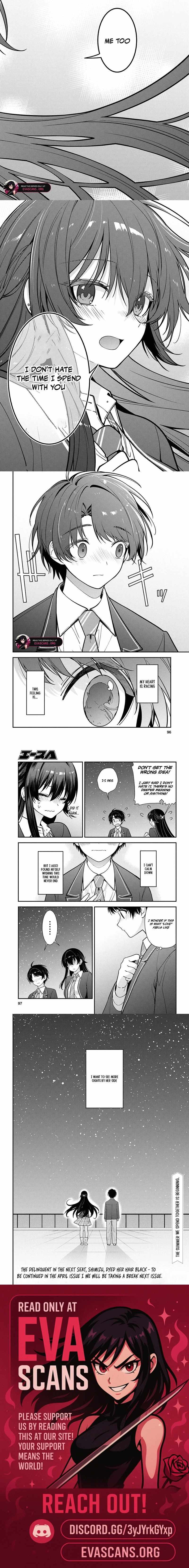 The Yankee Shimizu-san Sitting Next to Me Has Dyed Her Hair Black Chapter 15 page 7 - 