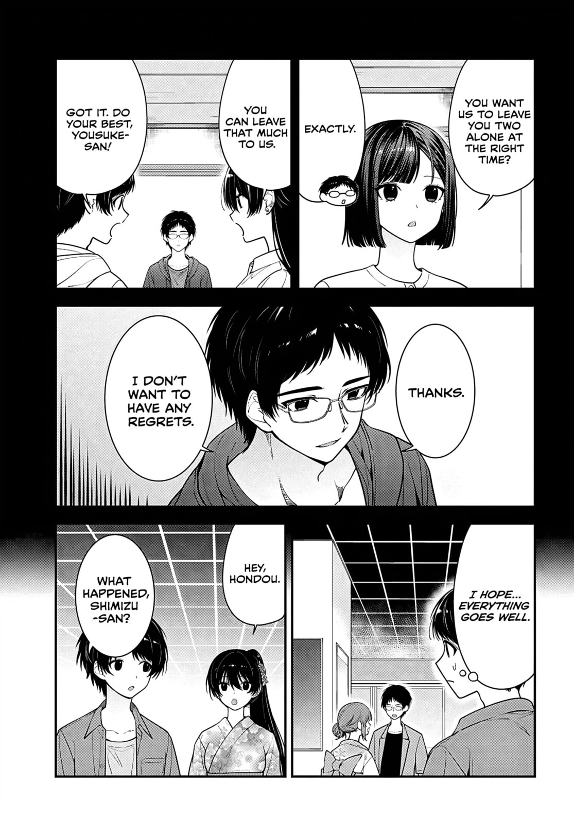 The Yankee Shimizu-san Sitting Next to Me Has Dyed Her Hair Black Chapter 16 page 11 - 