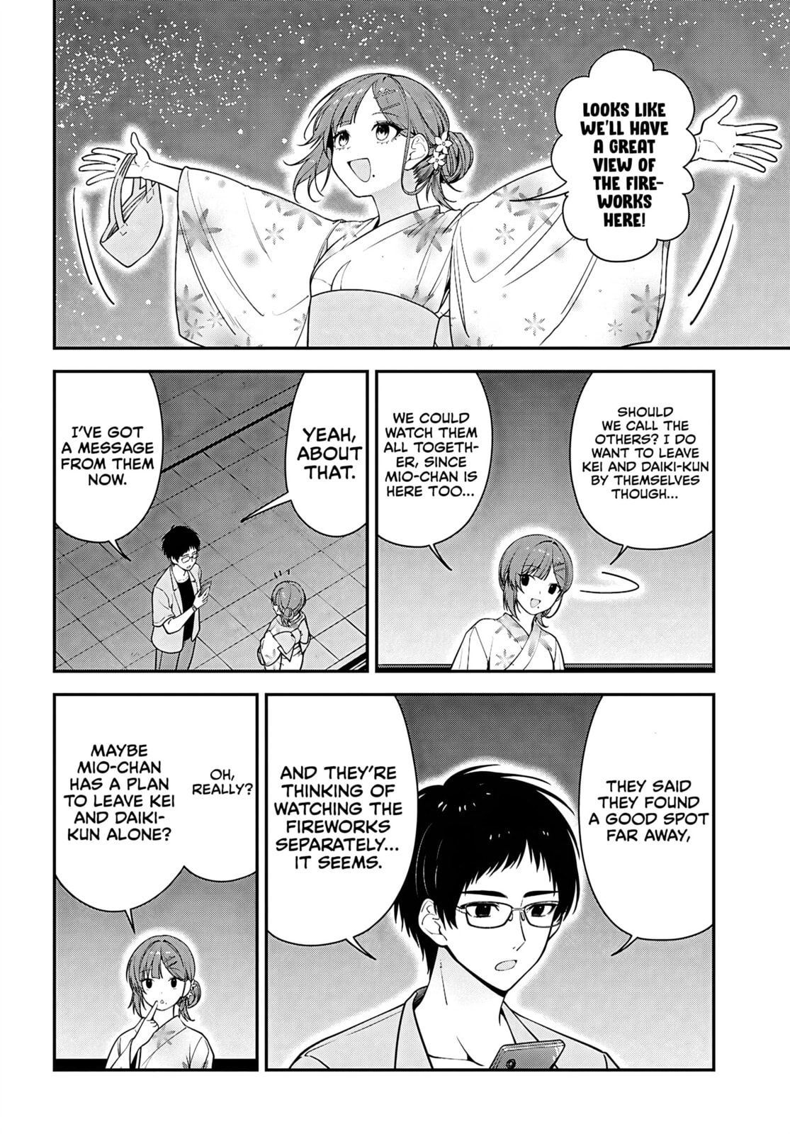 The Yankee Shimizu-san Sitting Next to Me Has Dyed Her Hair Black Chapter 16 page 22 - 