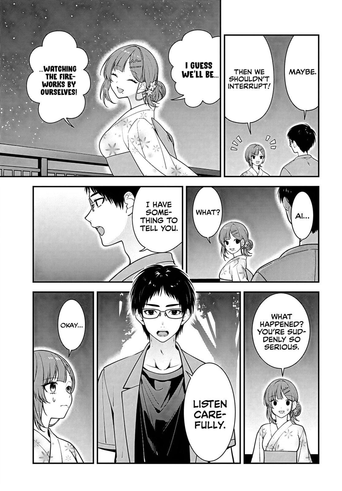 The Yankee Shimizu-san Sitting Next to Me Has Dyed Her Hair Black Chapter 16 page 23 - 