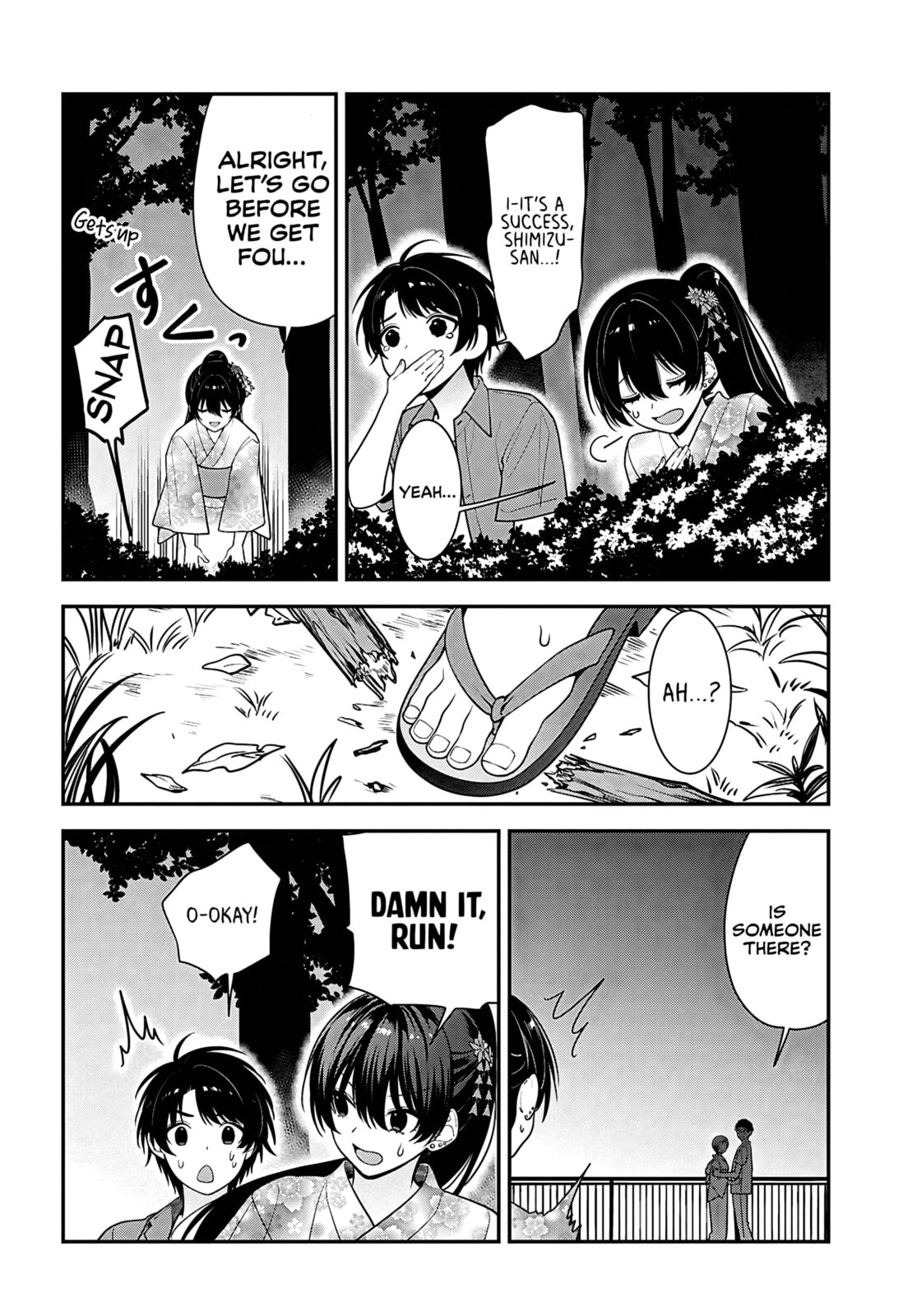 The Yankee Shimizu-san Sitting Next to Me Has Dyed Her Hair Black Chapter 16 page 28 - 
