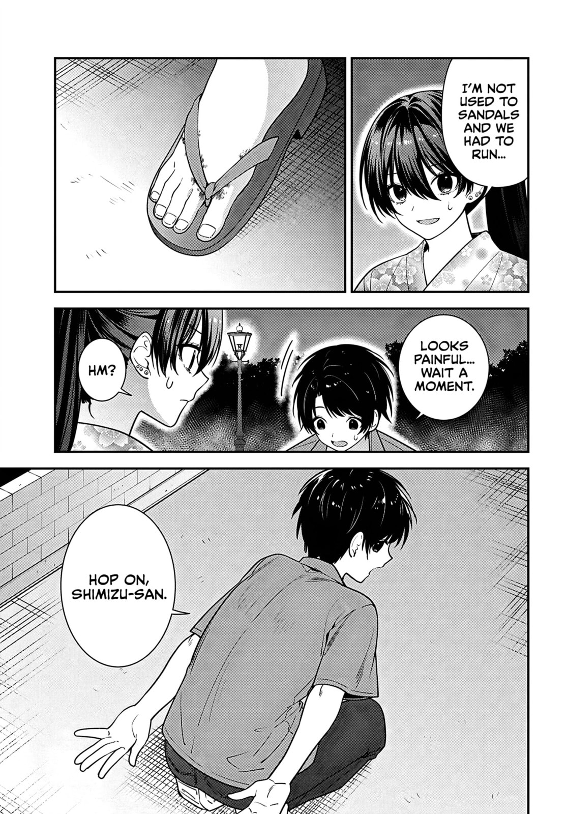 The Yankee Shimizu-san Sitting Next to Me Has Dyed Her Hair Black Chapter 16 page 31 - 