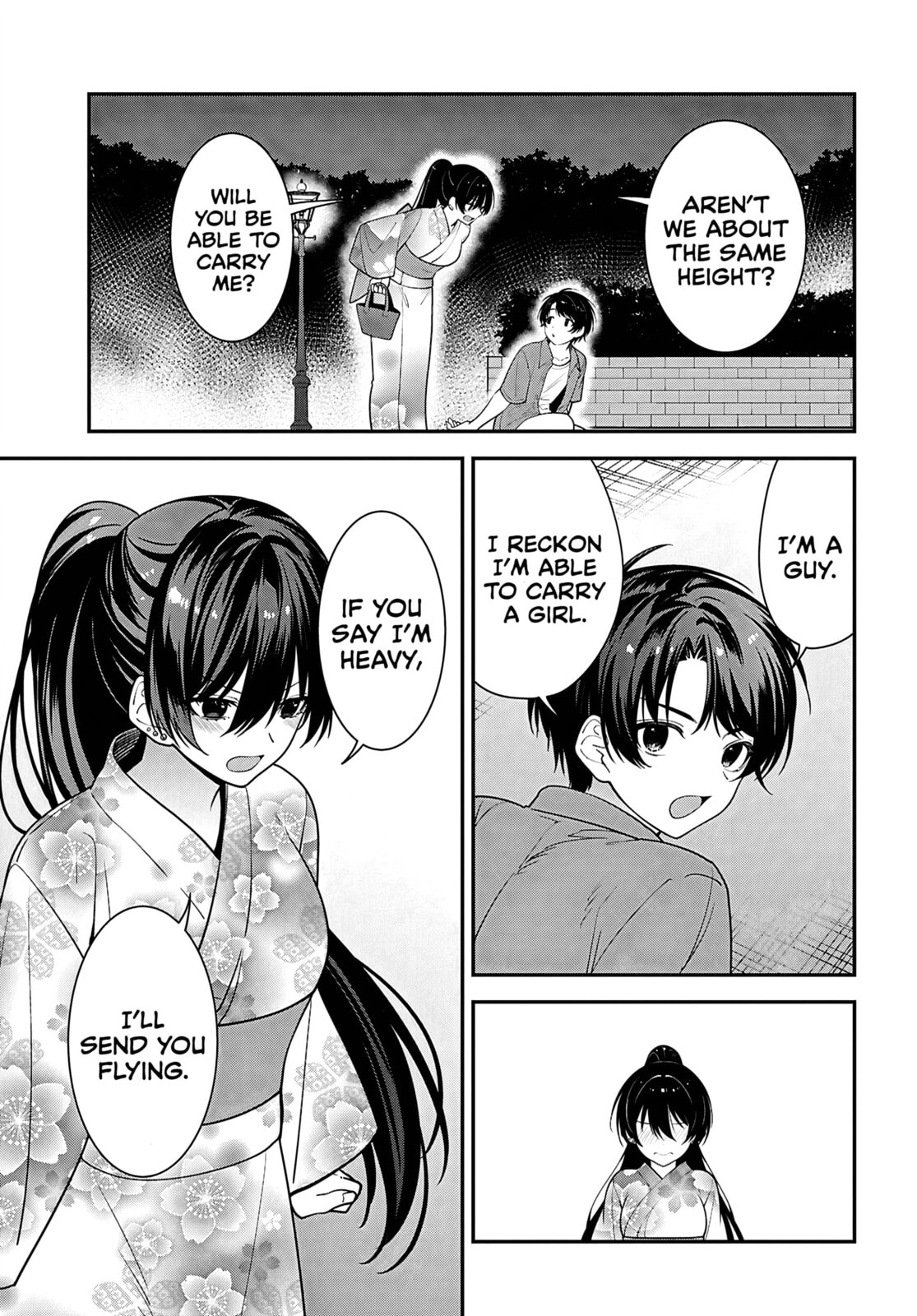The Yankee Shimizu-san Sitting Next to Me Has Dyed Her Hair Black Chapter 16 page 33 - 